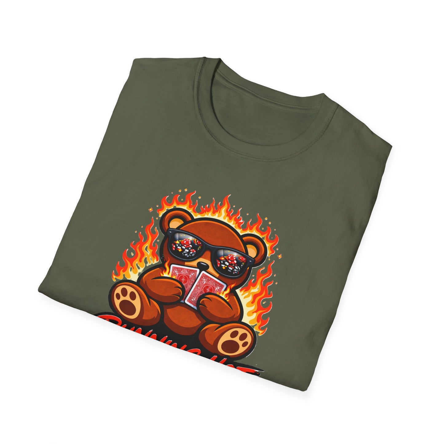 RUNNING HOT Teddy Special Edition | PocketKingsCo Poker Shirt