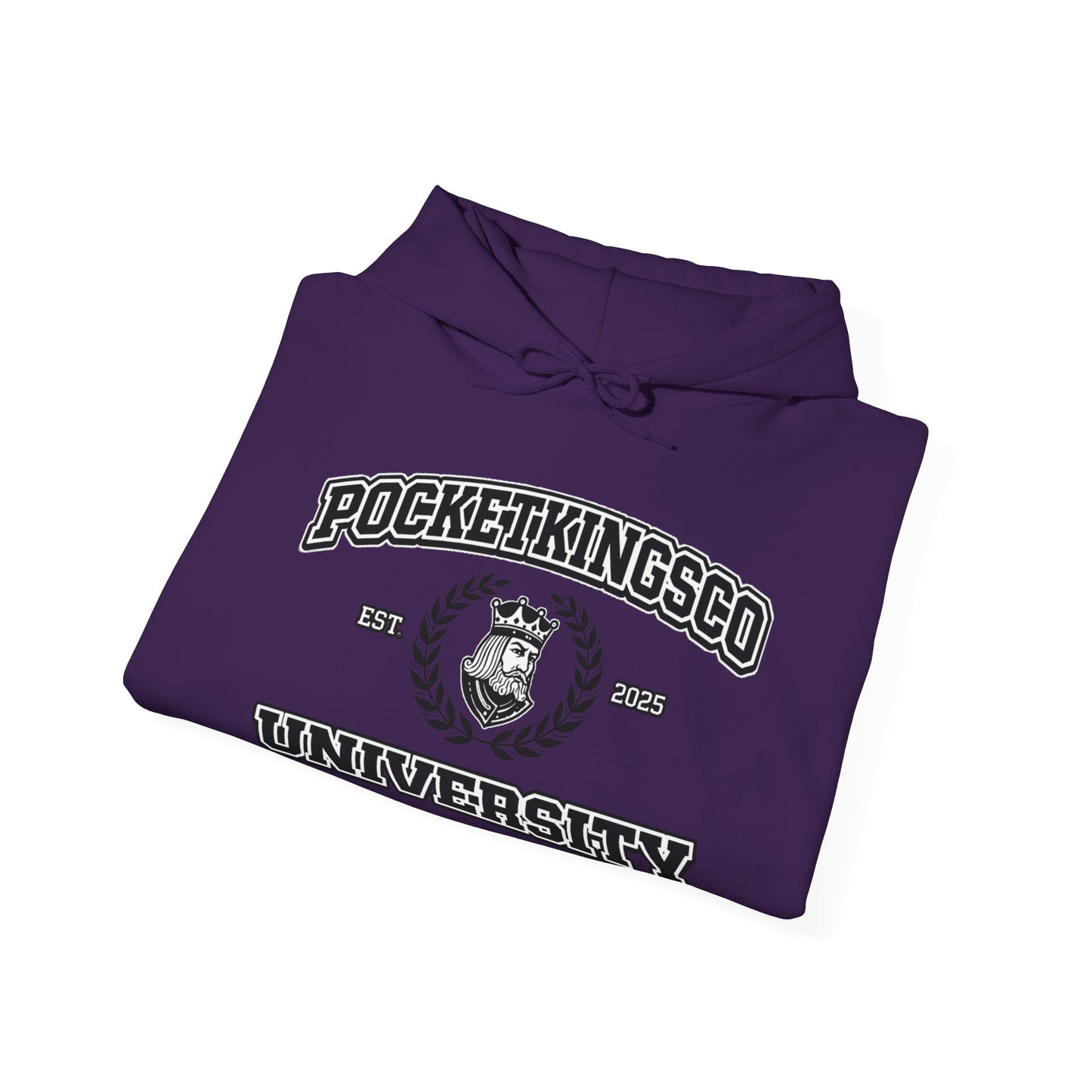 PocketKingsCo University Hoodie — Classic College Edition