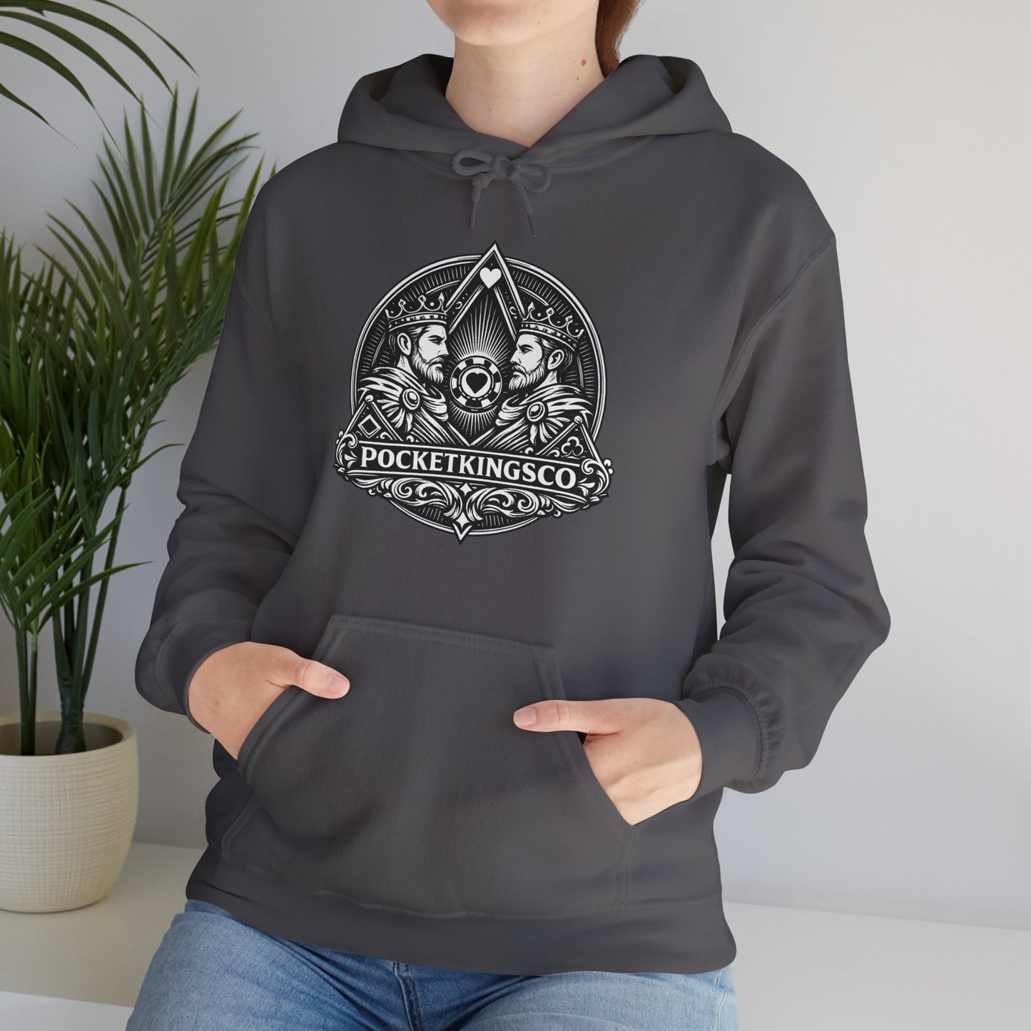Royal Kings Emblem Hoodie – PocketKingsCo Premium Poker Hoodie