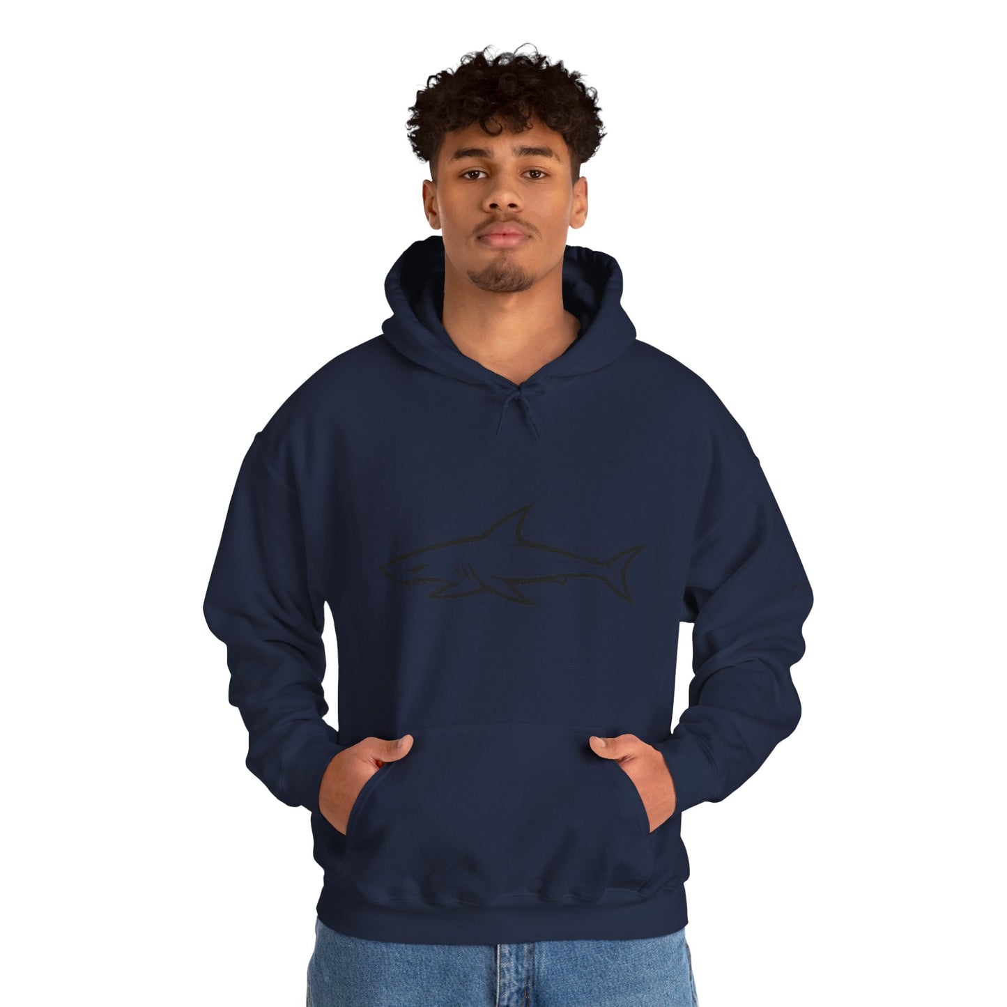 Shark At The Table Hoodie — PocketKingsCo Shark Pullover