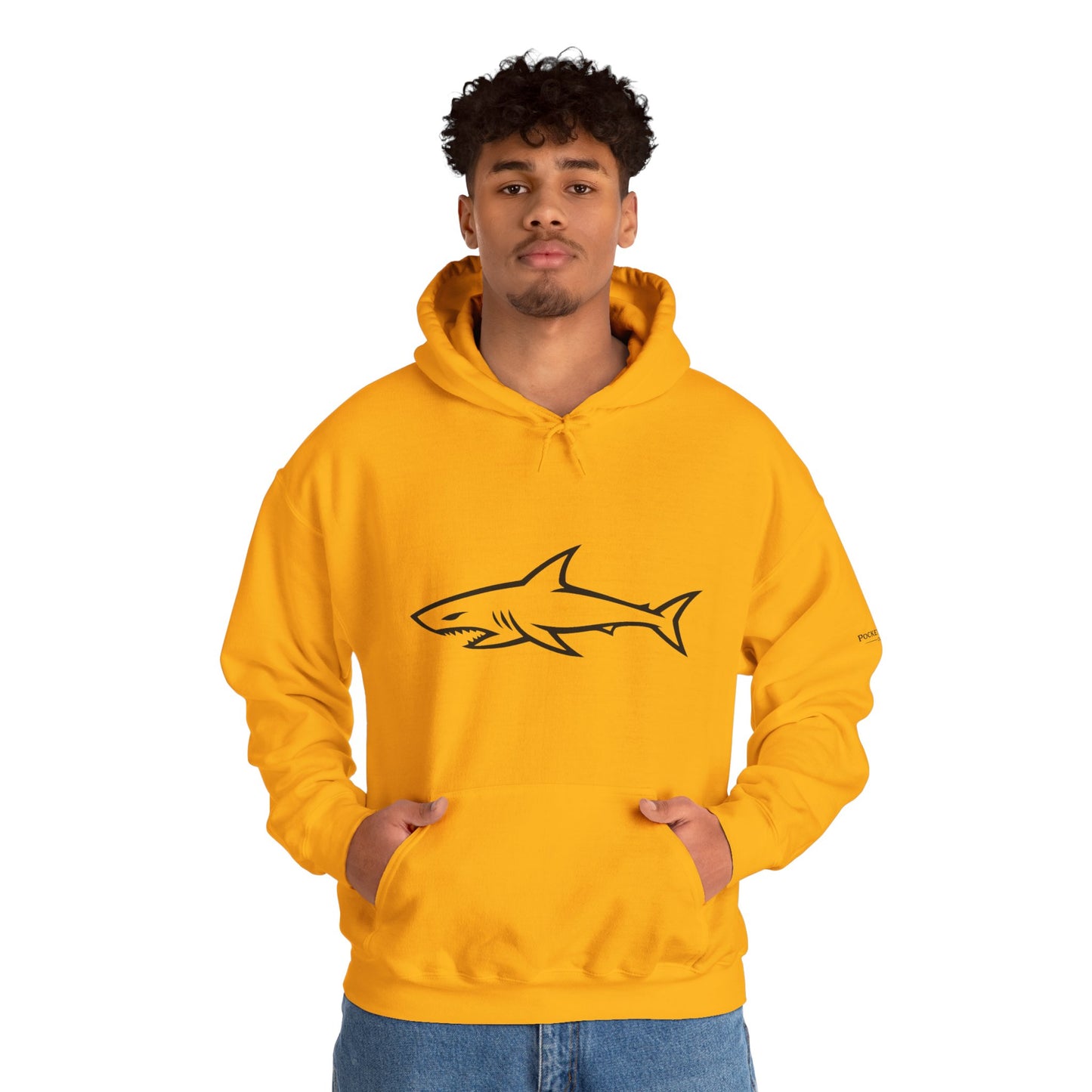 Shark At The Table Hoodie — PocketKingsCo Shark Pullover