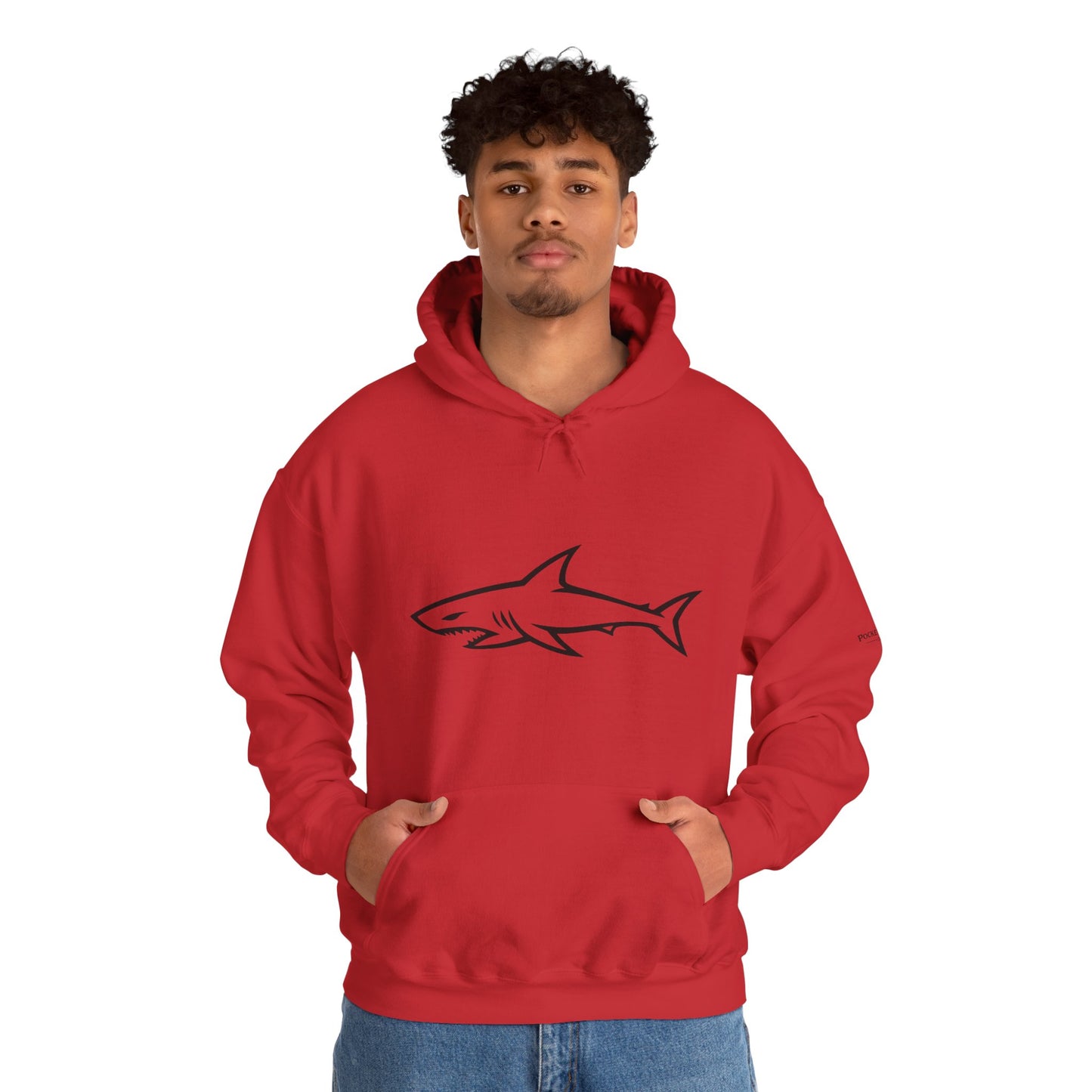 Shark At The Table Hoodie — PocketKingsCo Shark Pullover