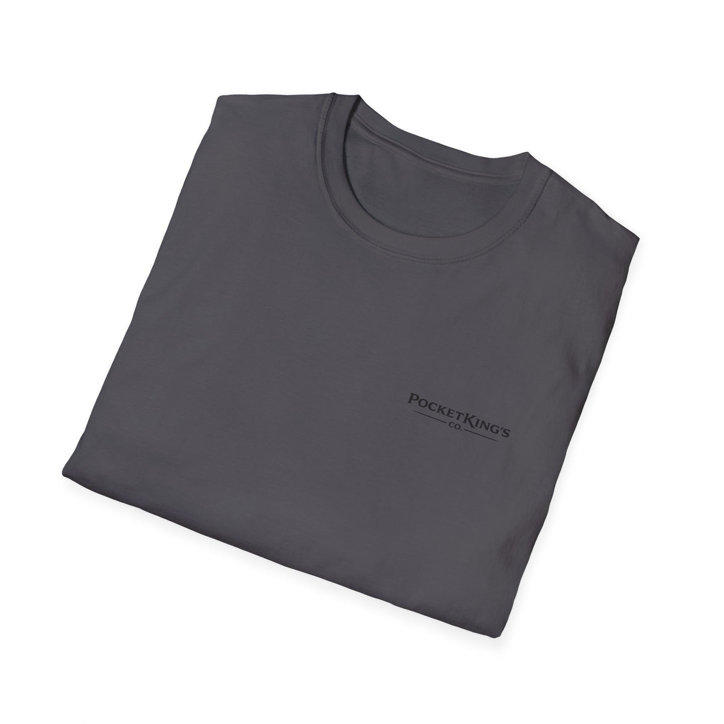 PocketKingsCo Classic Logo T-Shirt – Minimal Poker Lifestyle Tee