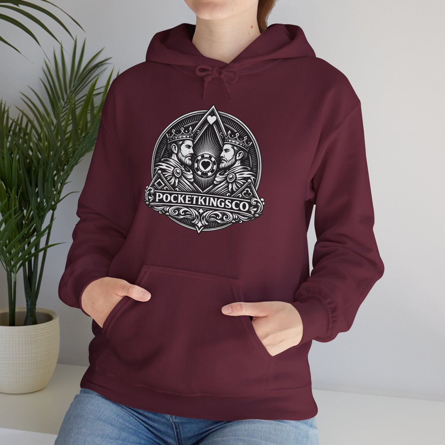 Royal Kings Emblem Hoodie – PocketKingsCo Premium Poker Hoodie