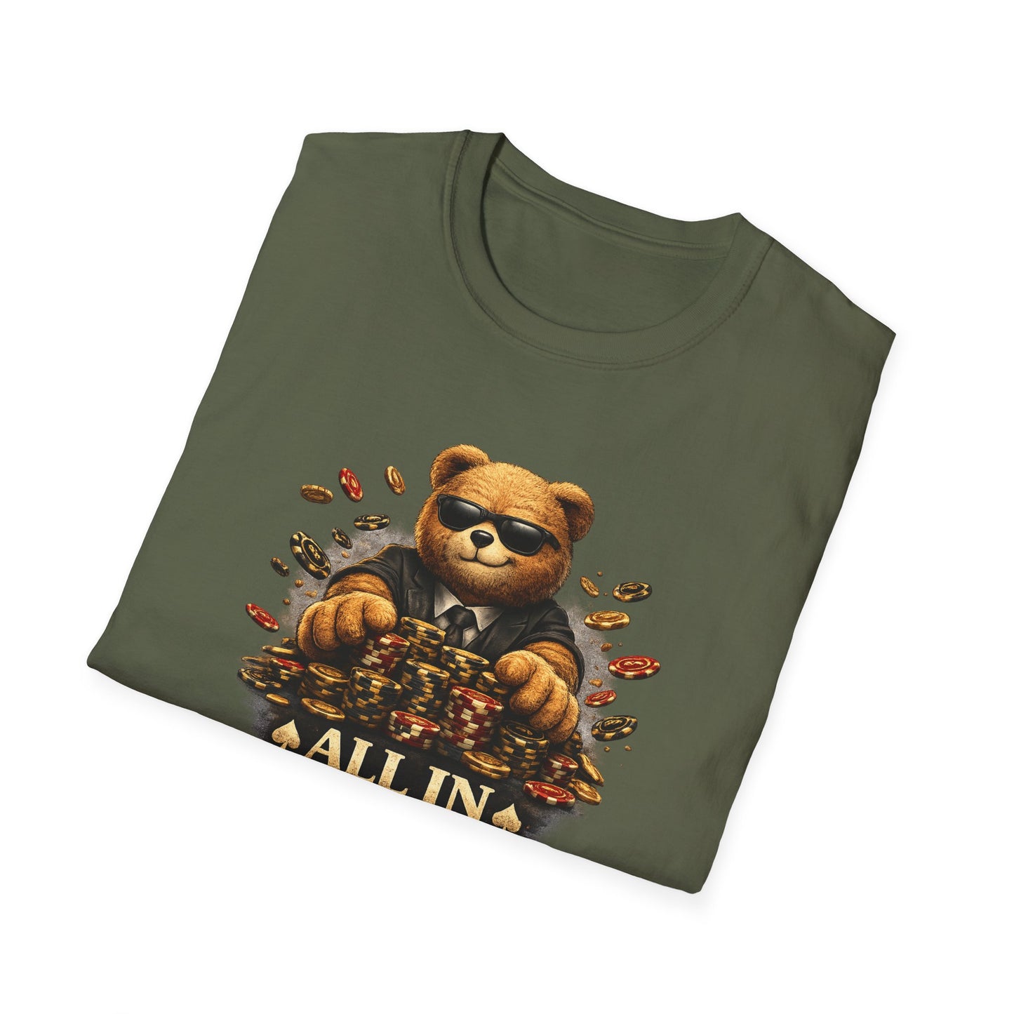 All-In Teddy Poker T-Shirt – PocketKingsCo