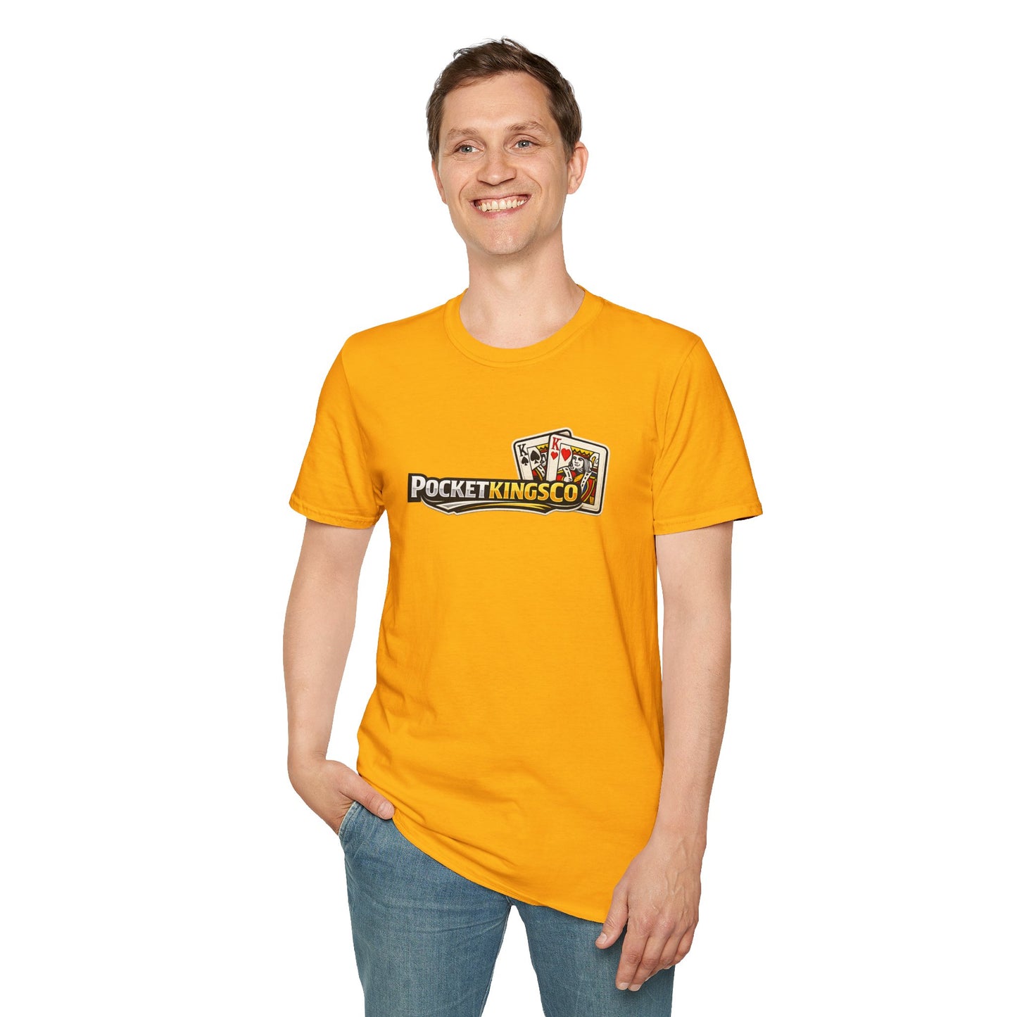 PocketKingsCo Premium Logo T-Shirt – Pocket Kings Poker Tee