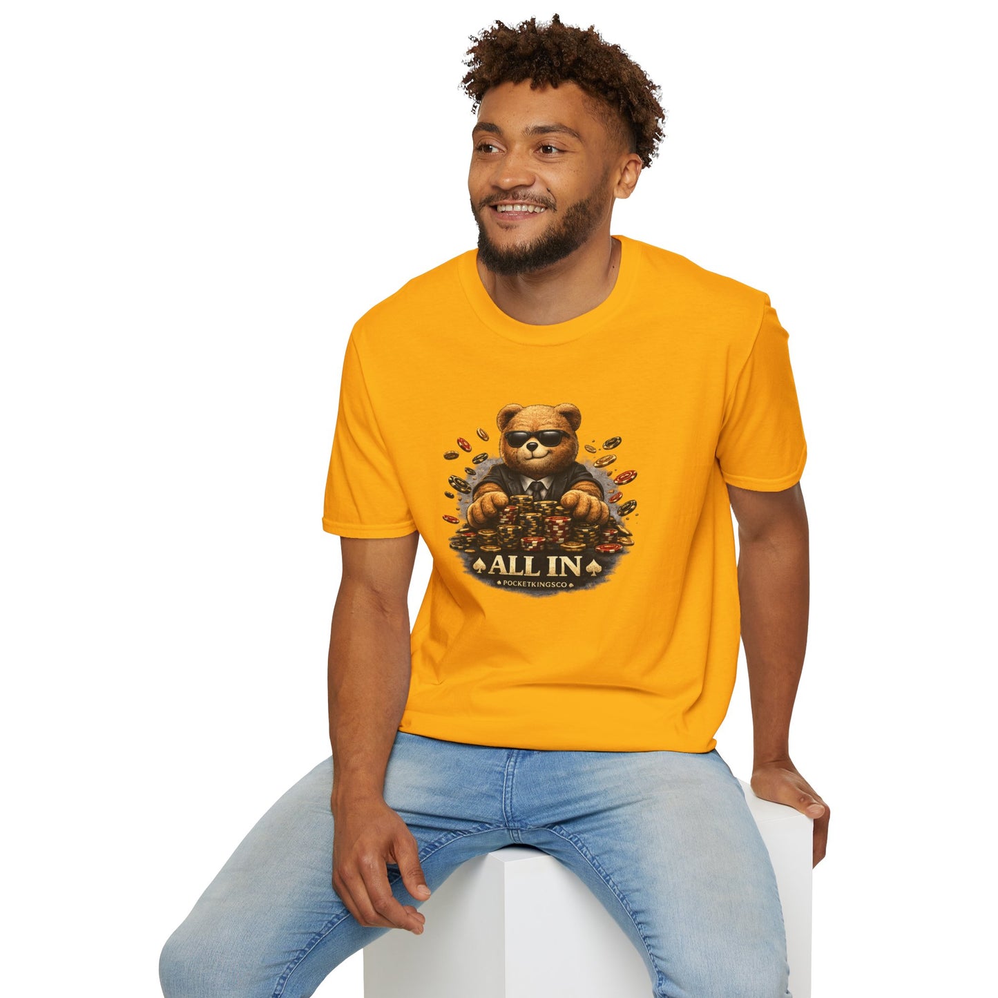 All-In Teddy Poker T-Shirt – PocketKingsCo
