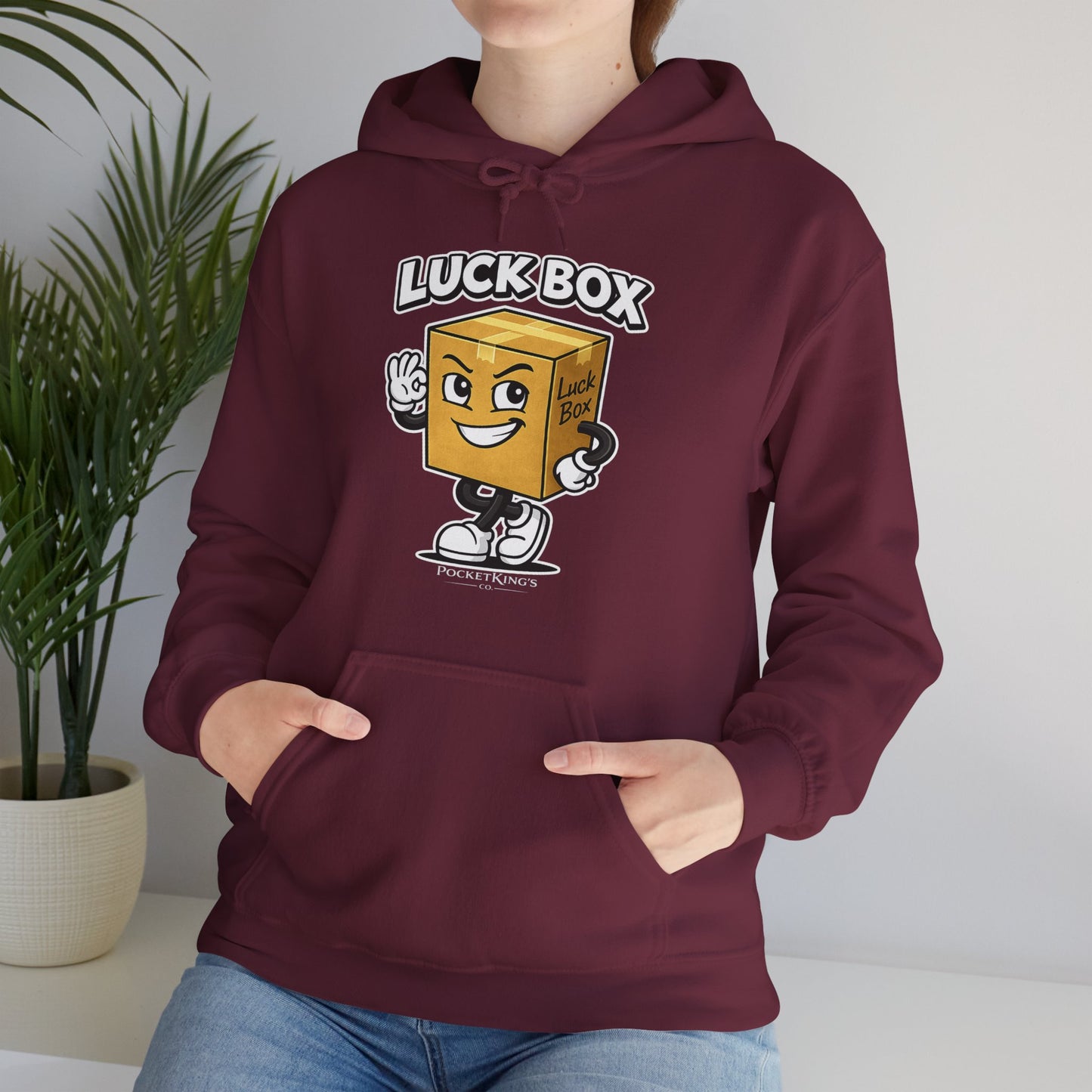 Luck Box Hoodie – PocketKingsCo Graphic Hoodie