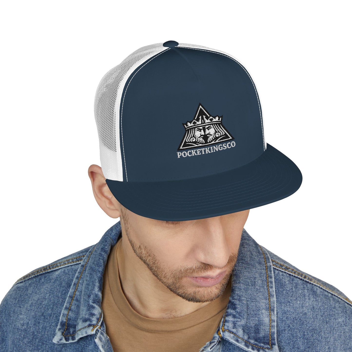 All-Seeing King Trucker Cap – PocketKingsCo Poker Hat