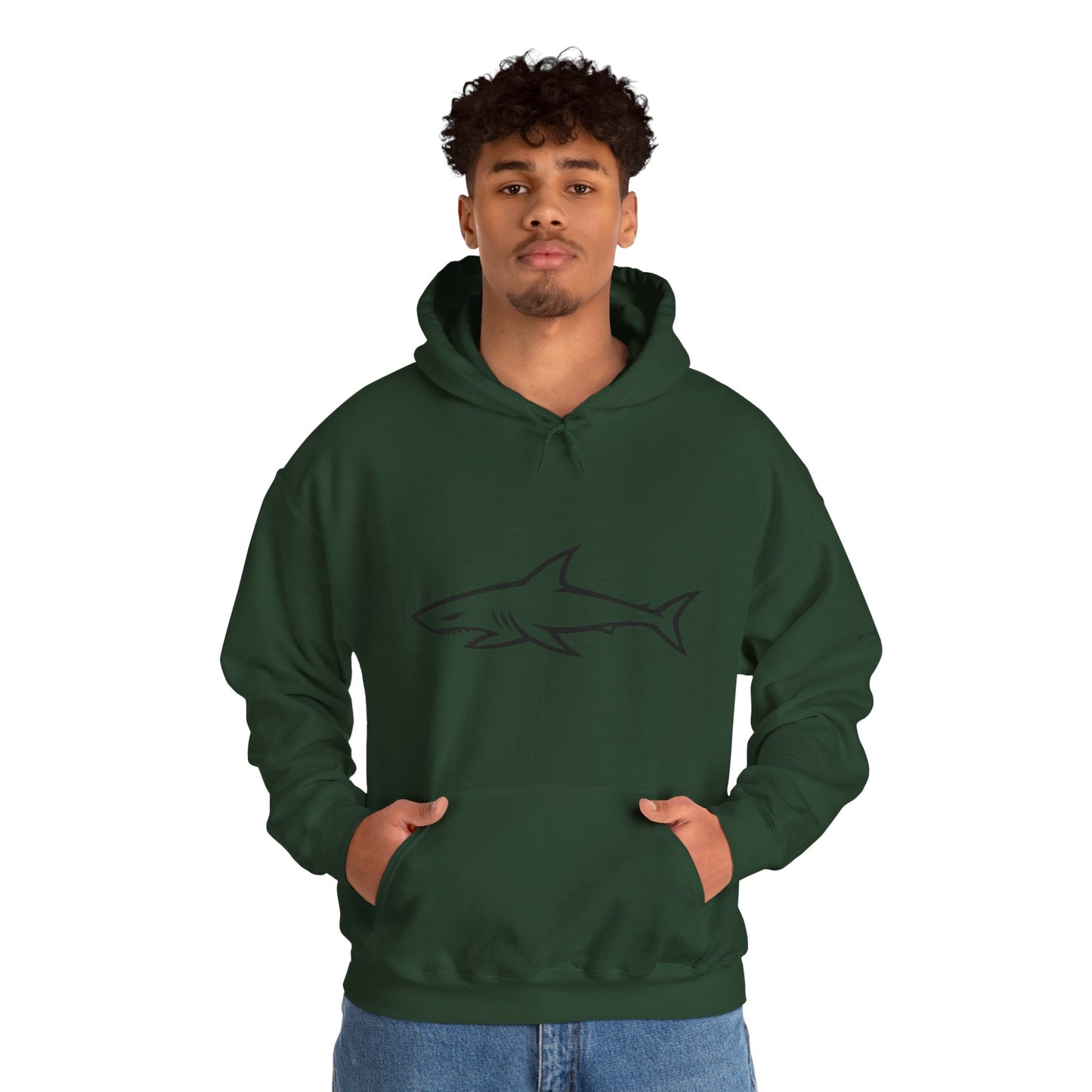 Shark At The Table Hoodie — PocketKingsCo Shark Pullover