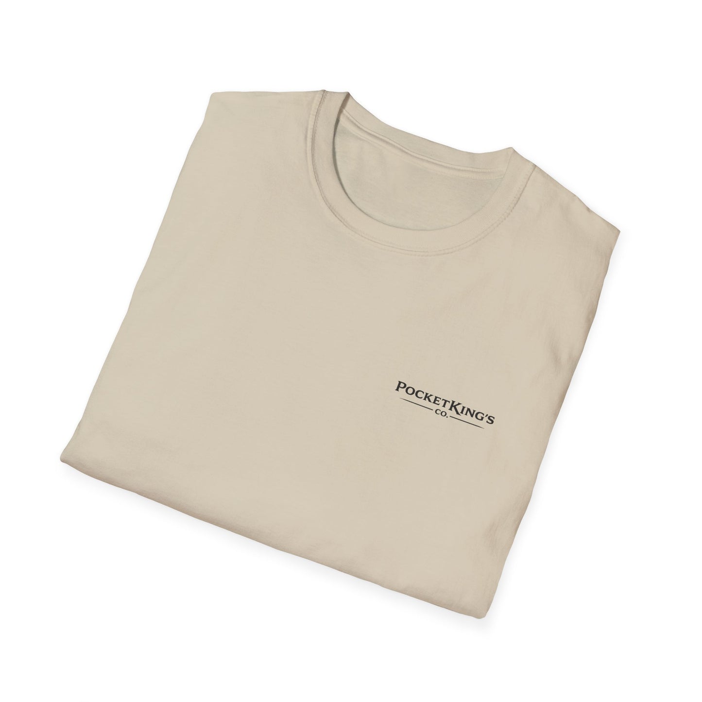 PocketKingsCo Classic Logo T-Shirt – Minimal Poker Lifestyle Tee