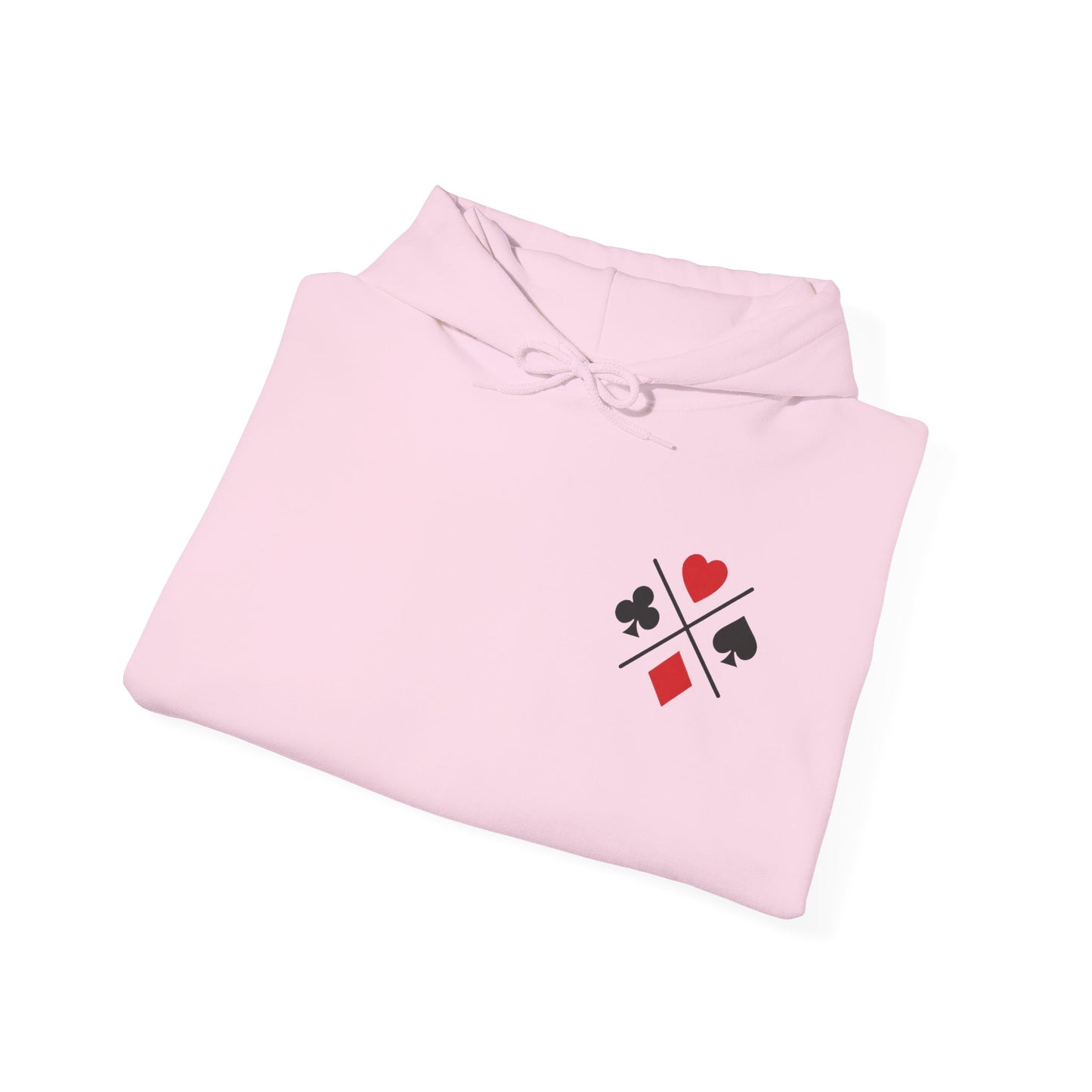 PocketKingsCo Poker Suits Hoodie – Minimal Poker Lifestyle Streetwear