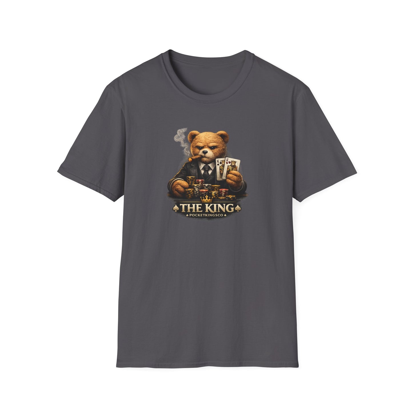 The King Poker Teddy T-Shirt – PocketKingsCo