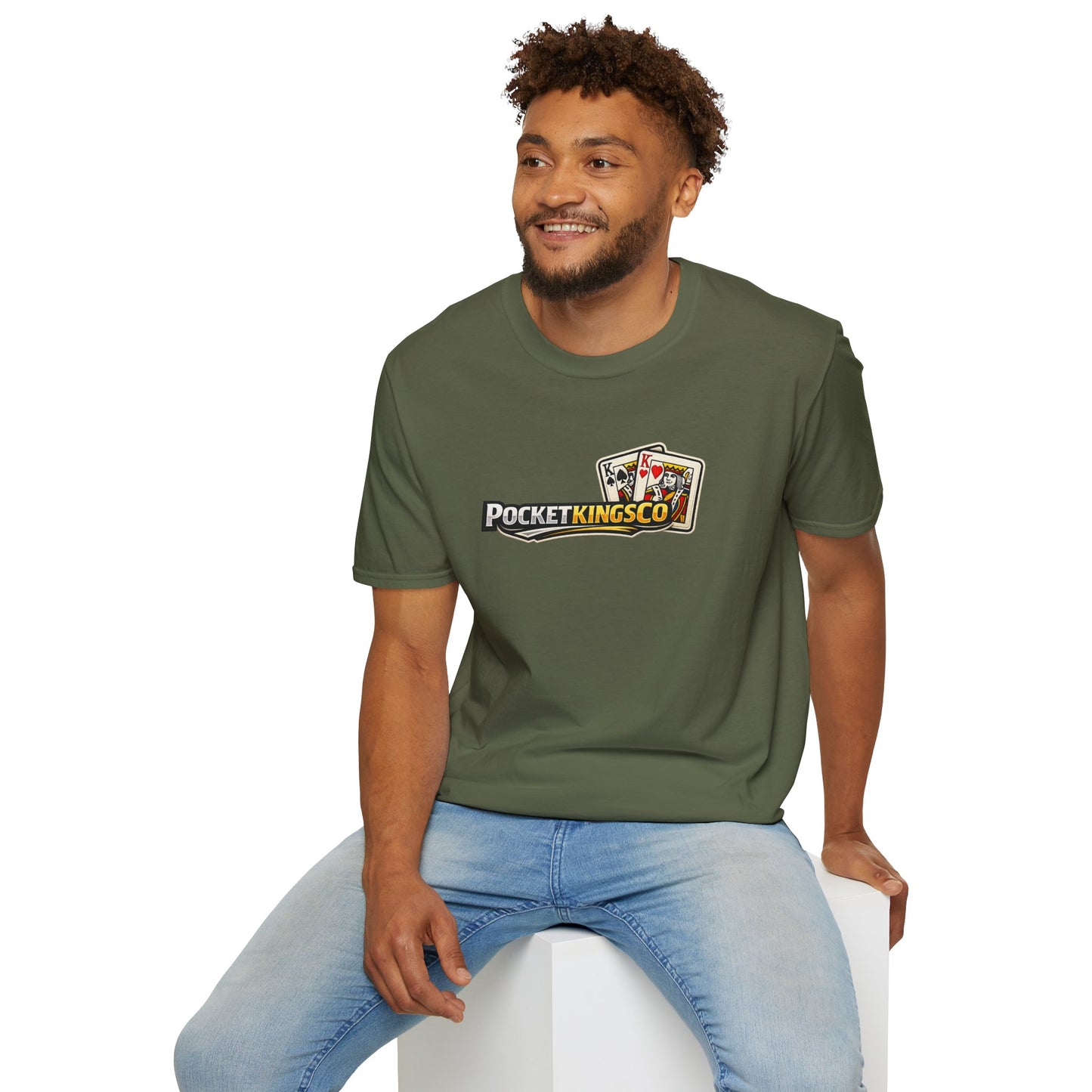 PocketKingsCo Premium Logo T-Shirt – Pocket Kings Poker Tee