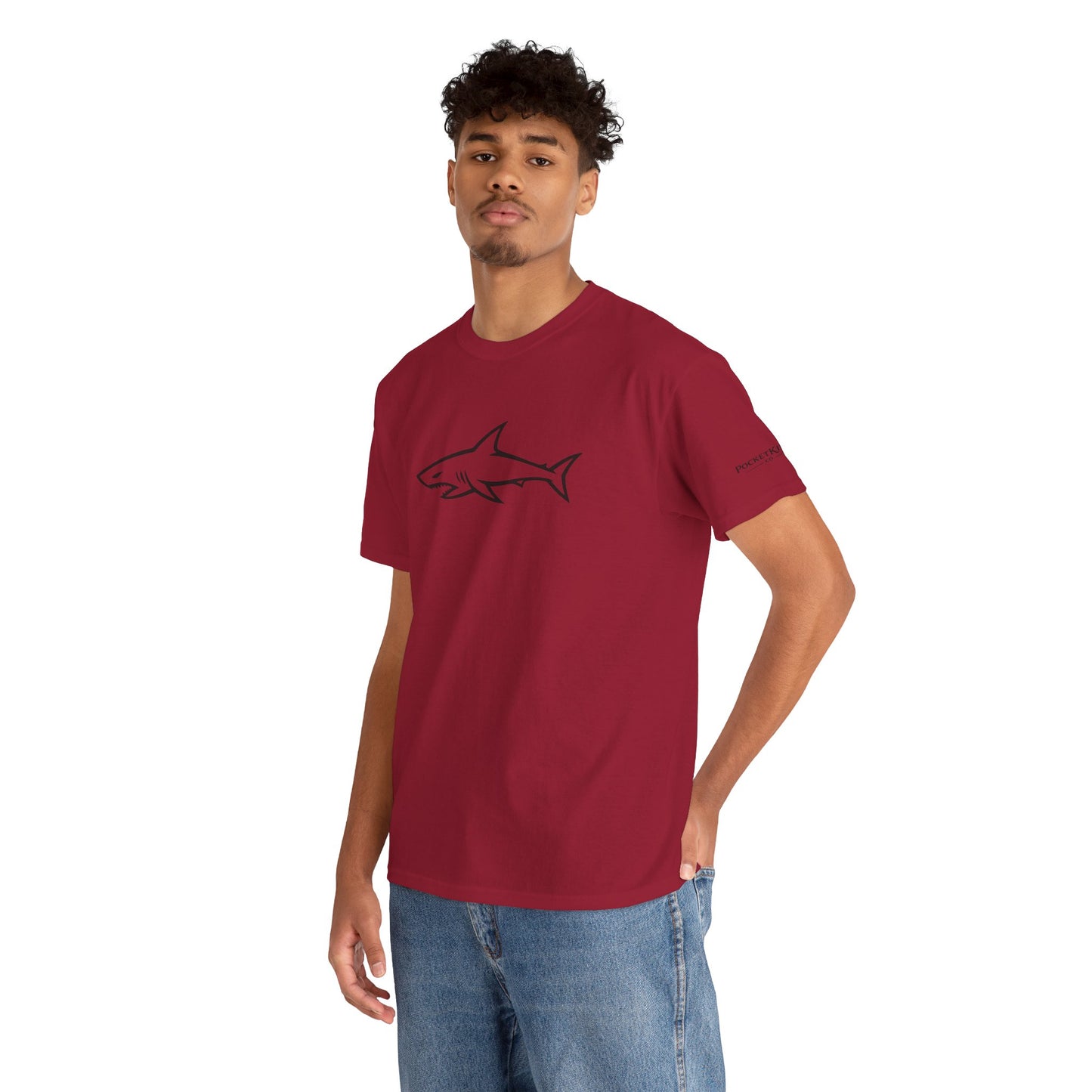 Shark At The Table Shirt — PocketKingsCo Shark Tee