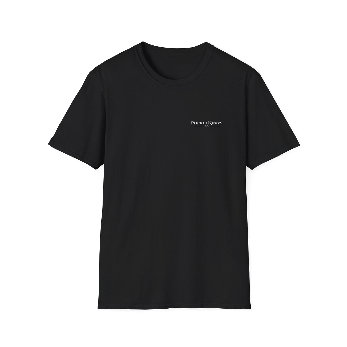 PocketKingsCo Classic Logo T-Shirt – Minimal Poker Lifestyle Tee