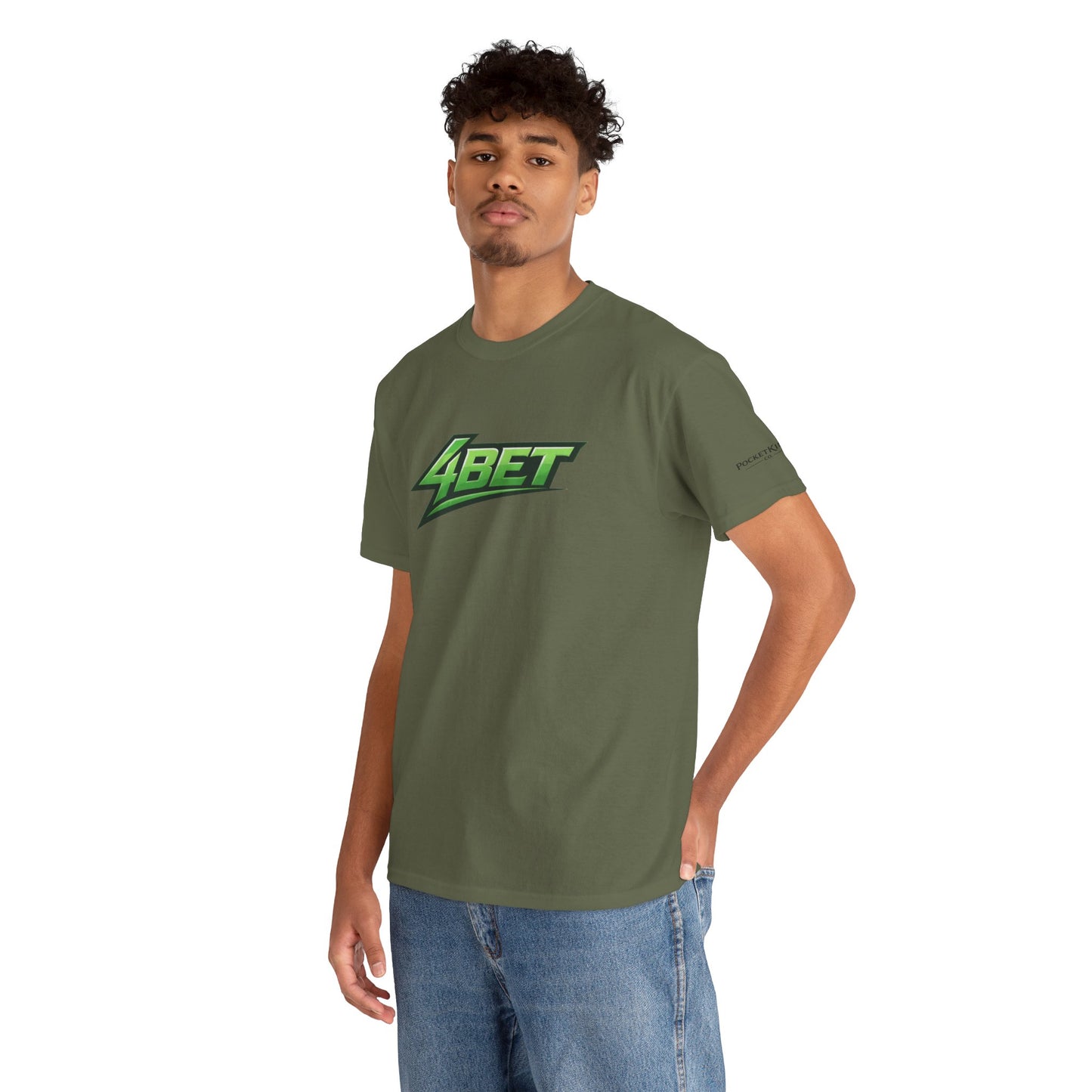 4BET Poker T-Shirt – PocketKingsCo Texas Hold’em Streetwear Tee