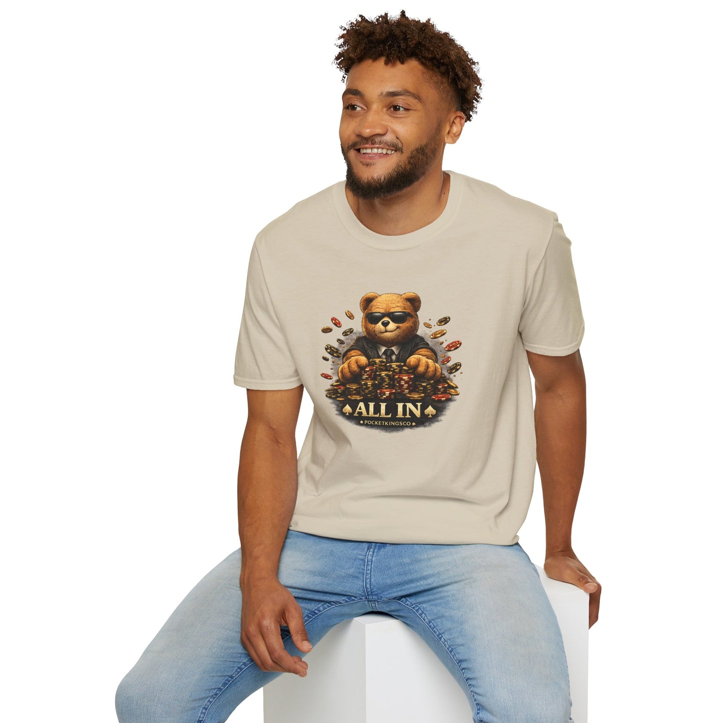 All-In Teddy Poker T-Shirt – PocketKingsCo