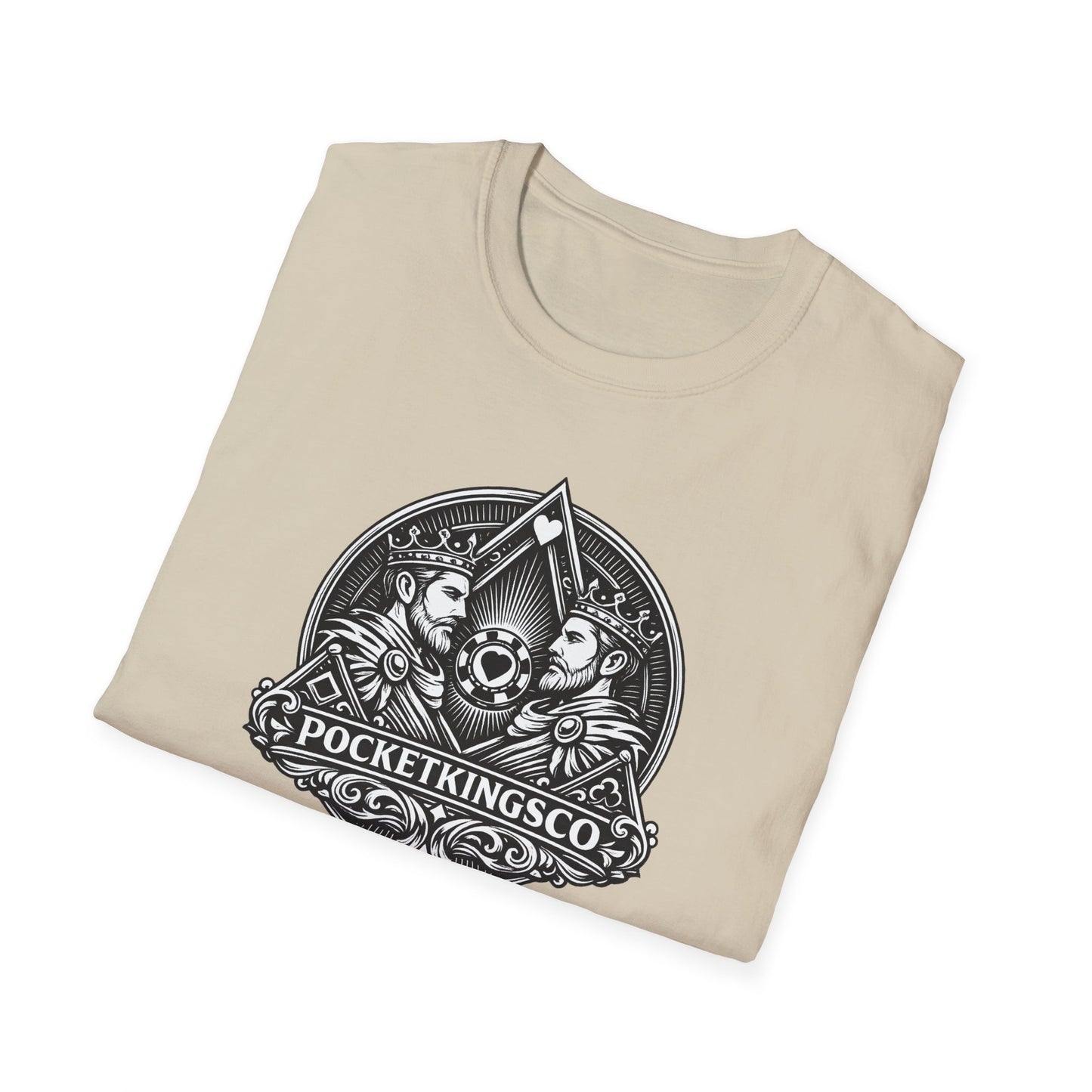 Royal Kings Emblem T-Shirt – PocketKingsCo Premium Poker Tee
