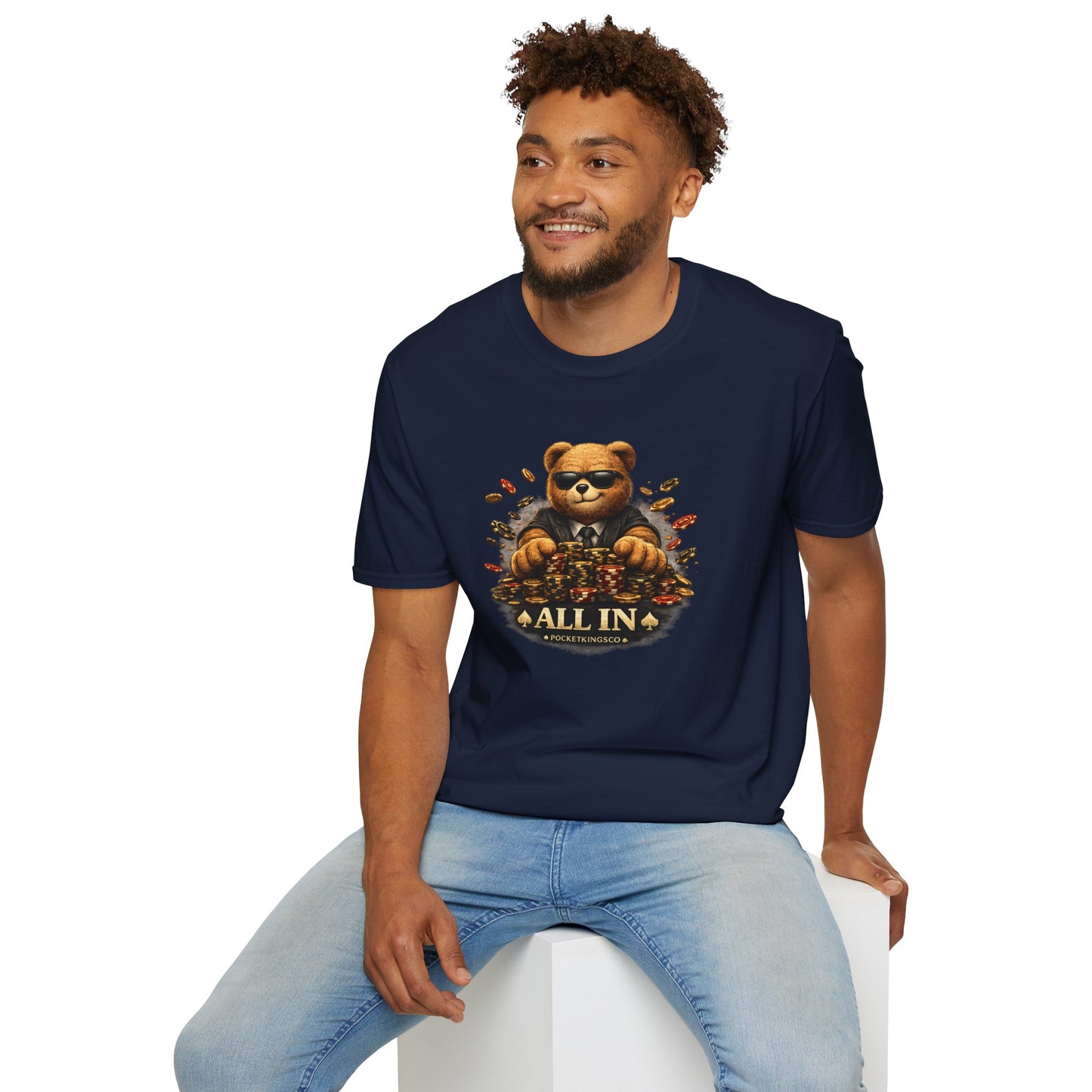 All-In Teddy Poker T-Shirt – PocketKingsCo