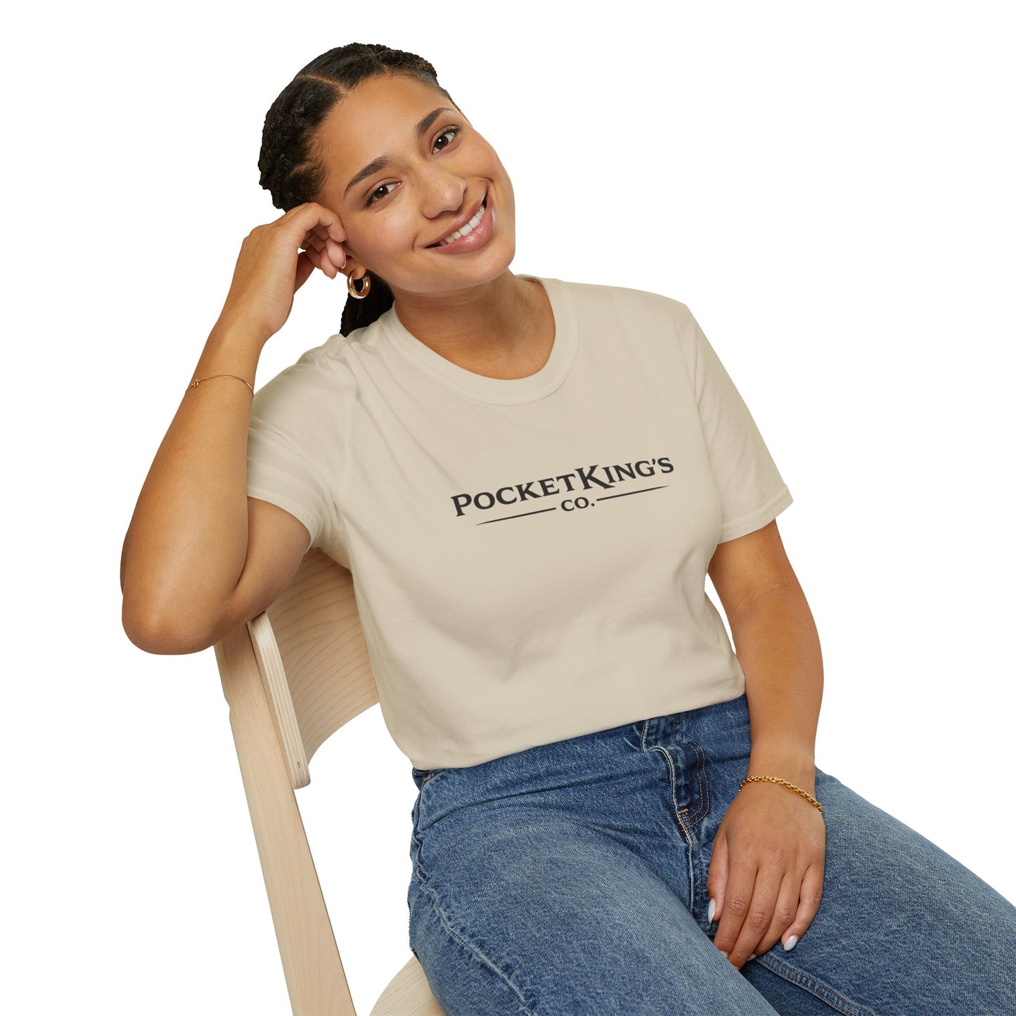PocketKing’s Co Shirt – Minimal Poker Lifestyle T-Shirt