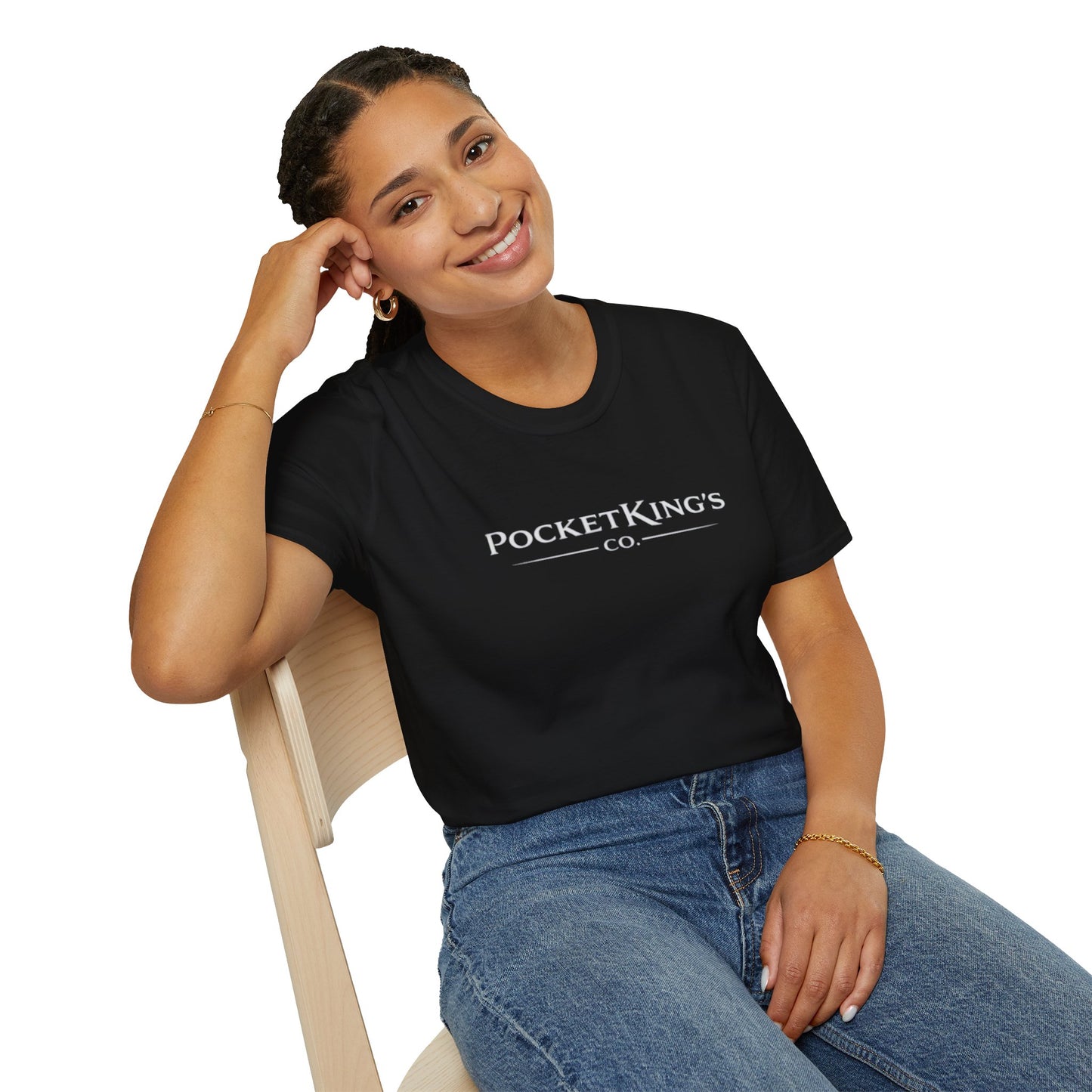 PocketKing’s Co Shirt – Minimal Poker Lifestyle T-Shirt