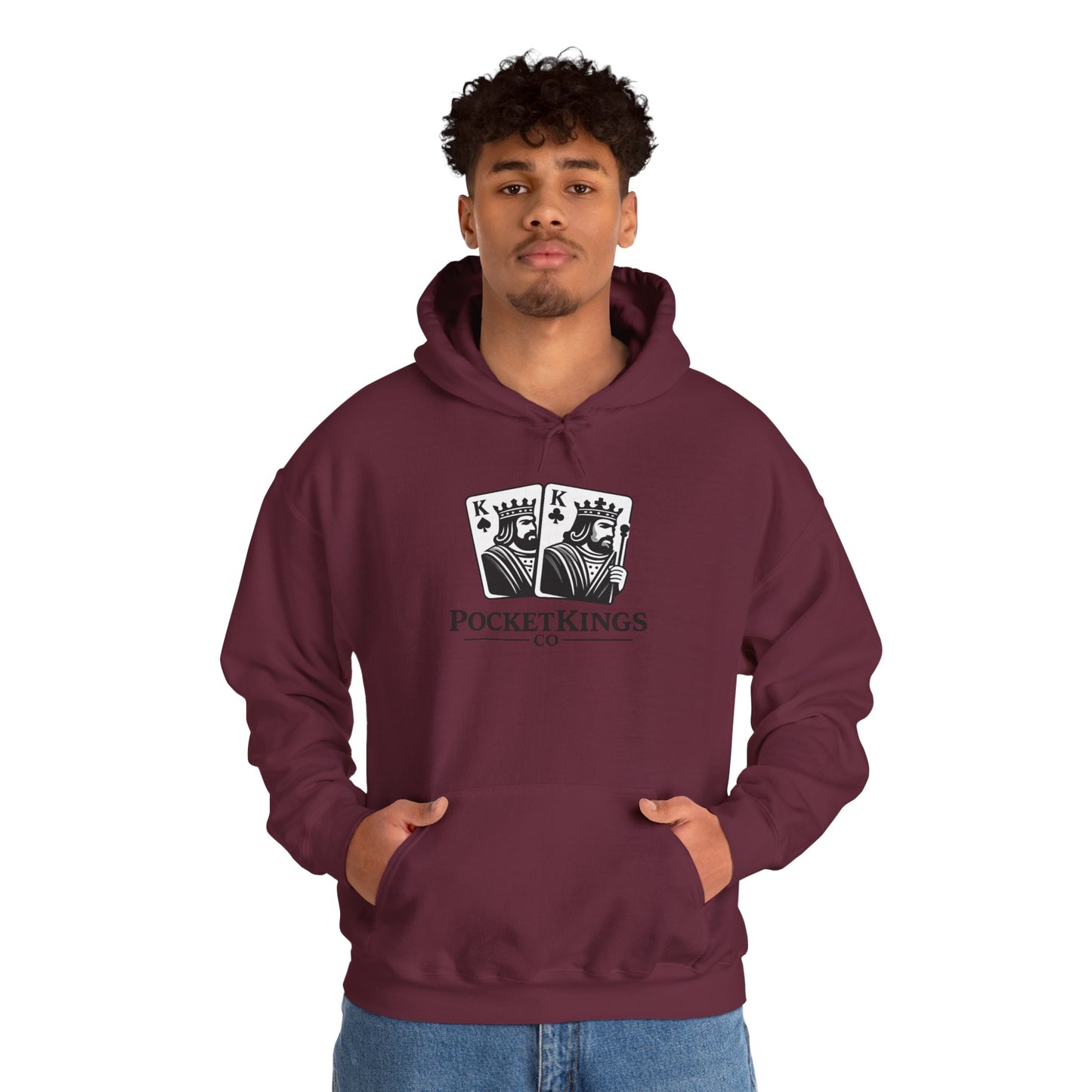 PocketKingsCo Hoodie – Classic Poker Kings Logo Hoodie