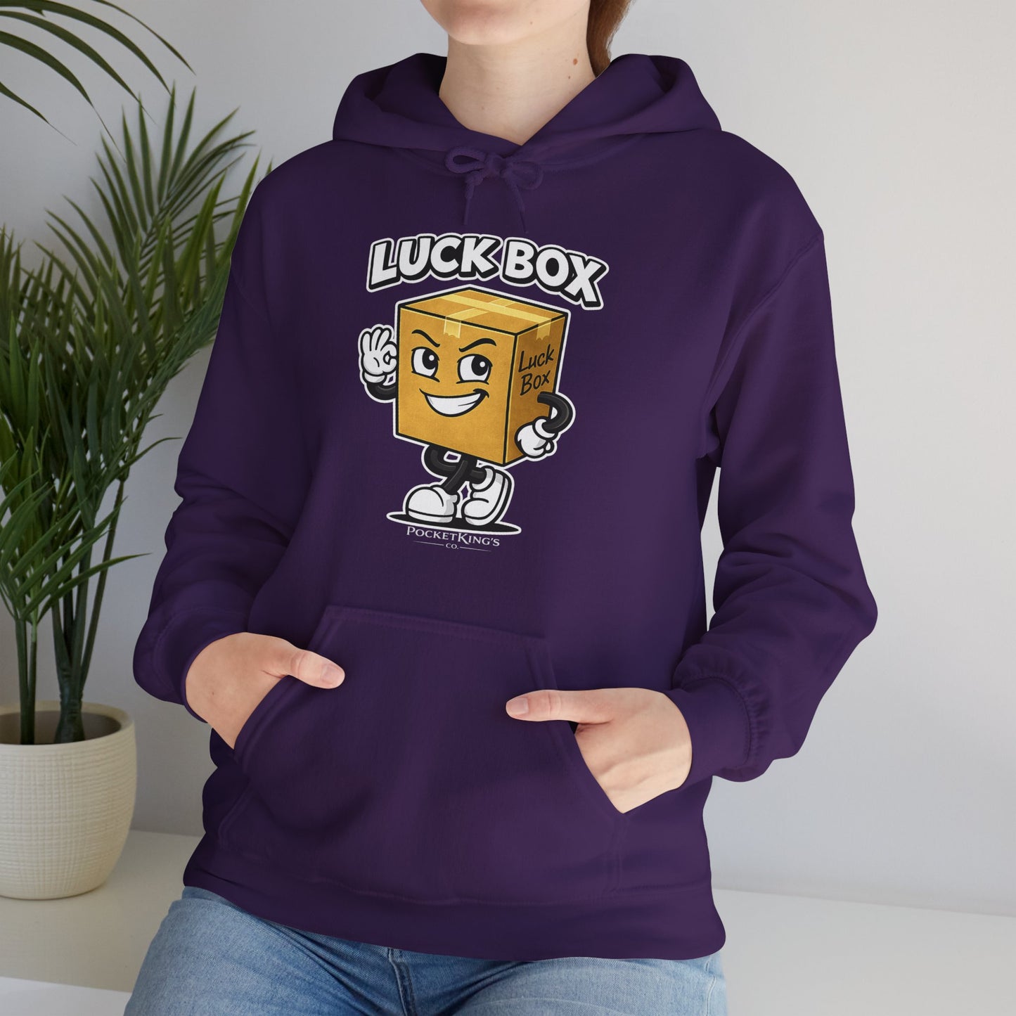 Luck Box Hoodie – PocketKingsCo Graphic Hoodie