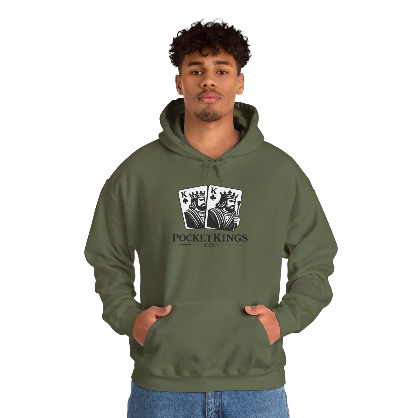 PocketKingsCo Hoodie – Classic Poker Kings Logo Hoodie