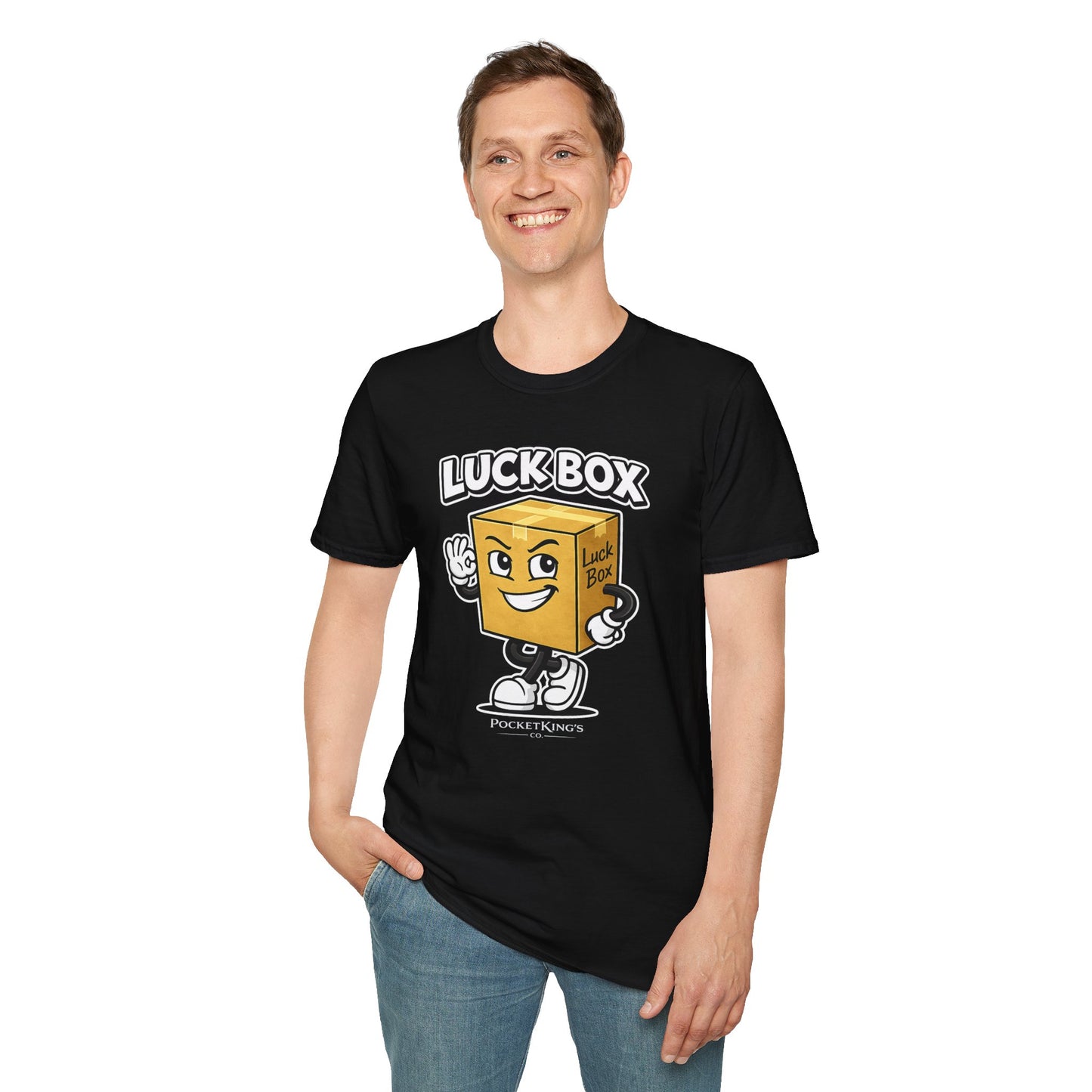 Luck Box T-Shirt – PocketKingsCo Graphic Tee