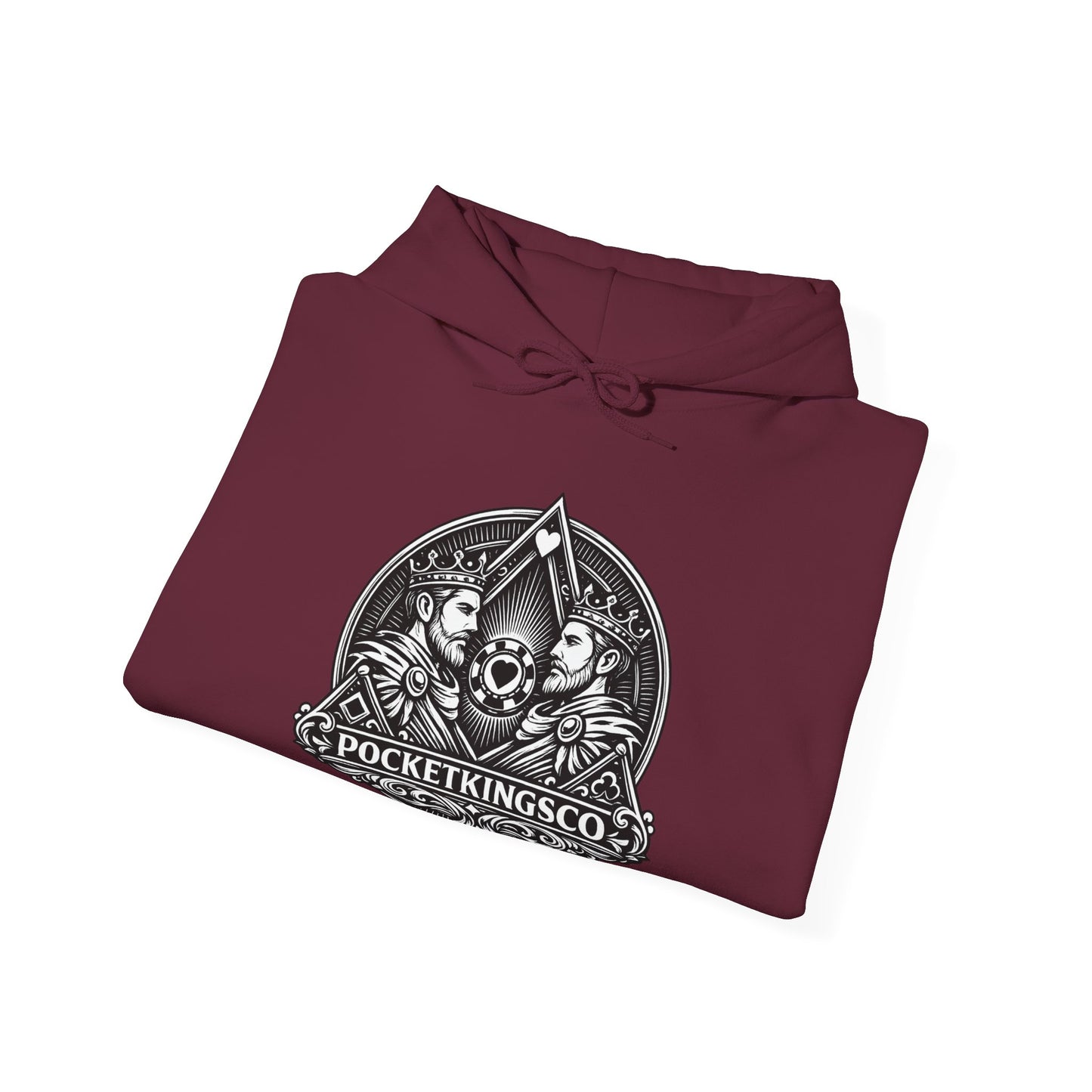 Royal Kings Emblem Hoodie – PocketKingsCo Premium Poker Hoodie