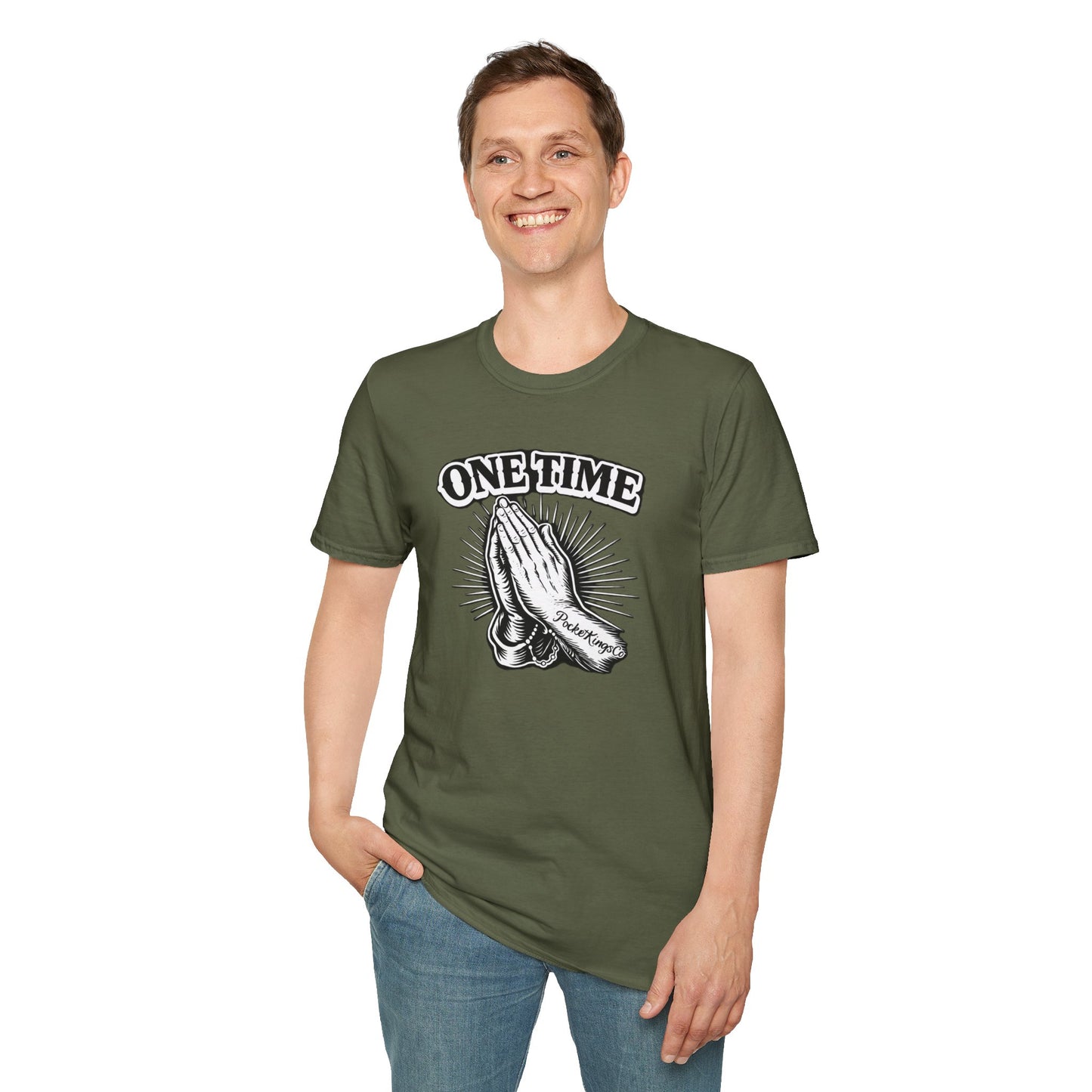 One Time PocketKingsCo Poker Mindset Tee