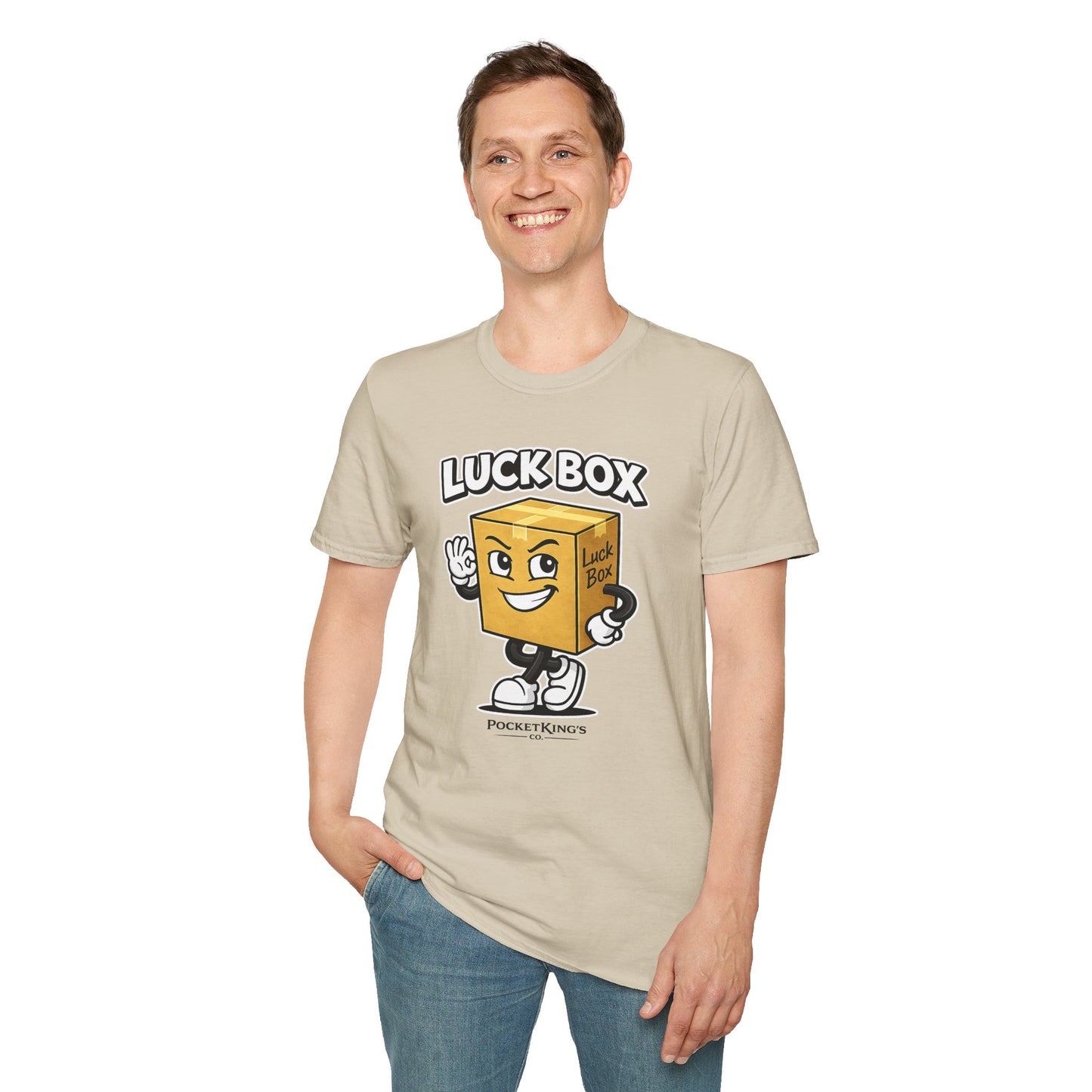 Luck Box T-Shirt – PocketKingsCo Graphic Tee