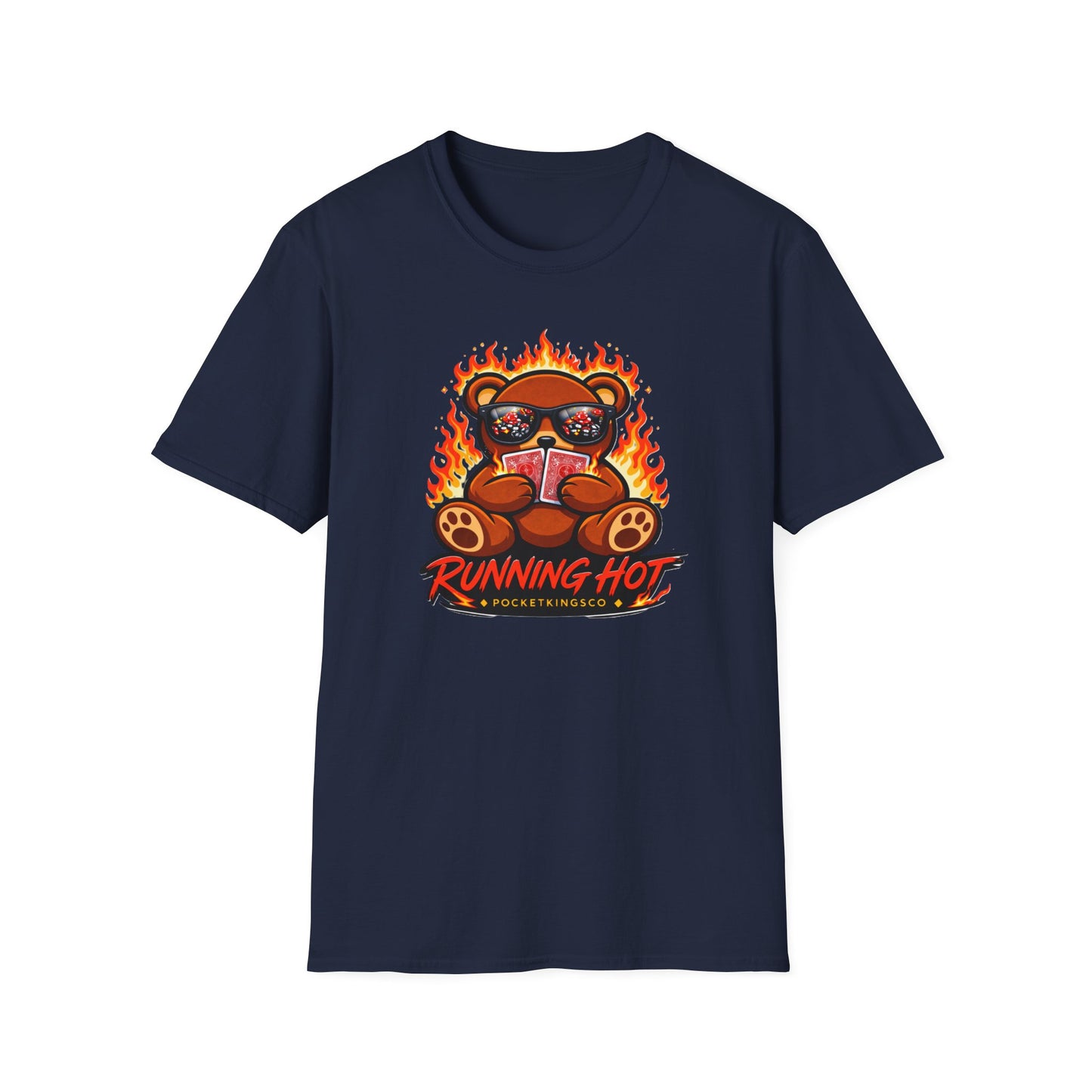 RUNNING HOT Teddy Special Edition | PocketKingsCo Poker Shirt