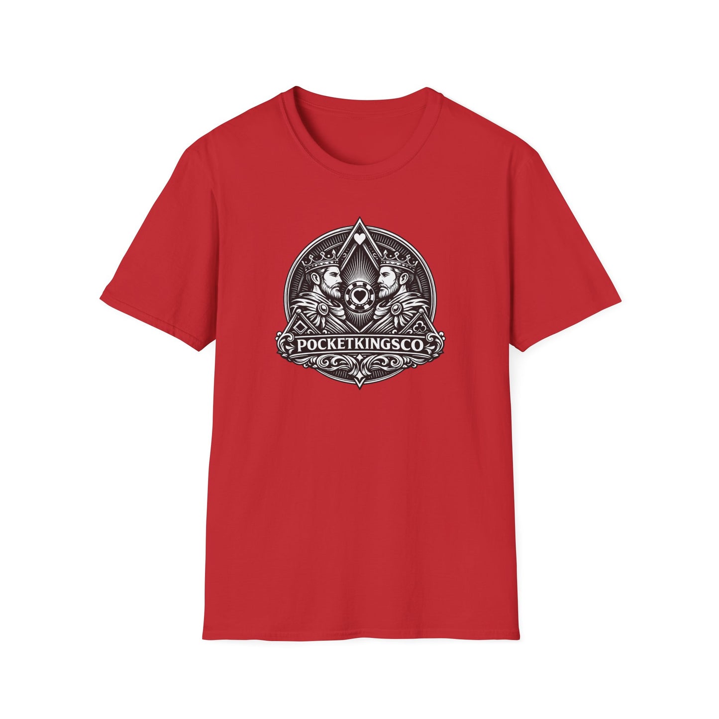 Royal Kings Emblem T-Shirt – PocketKingsCo Premium Poker Tee
