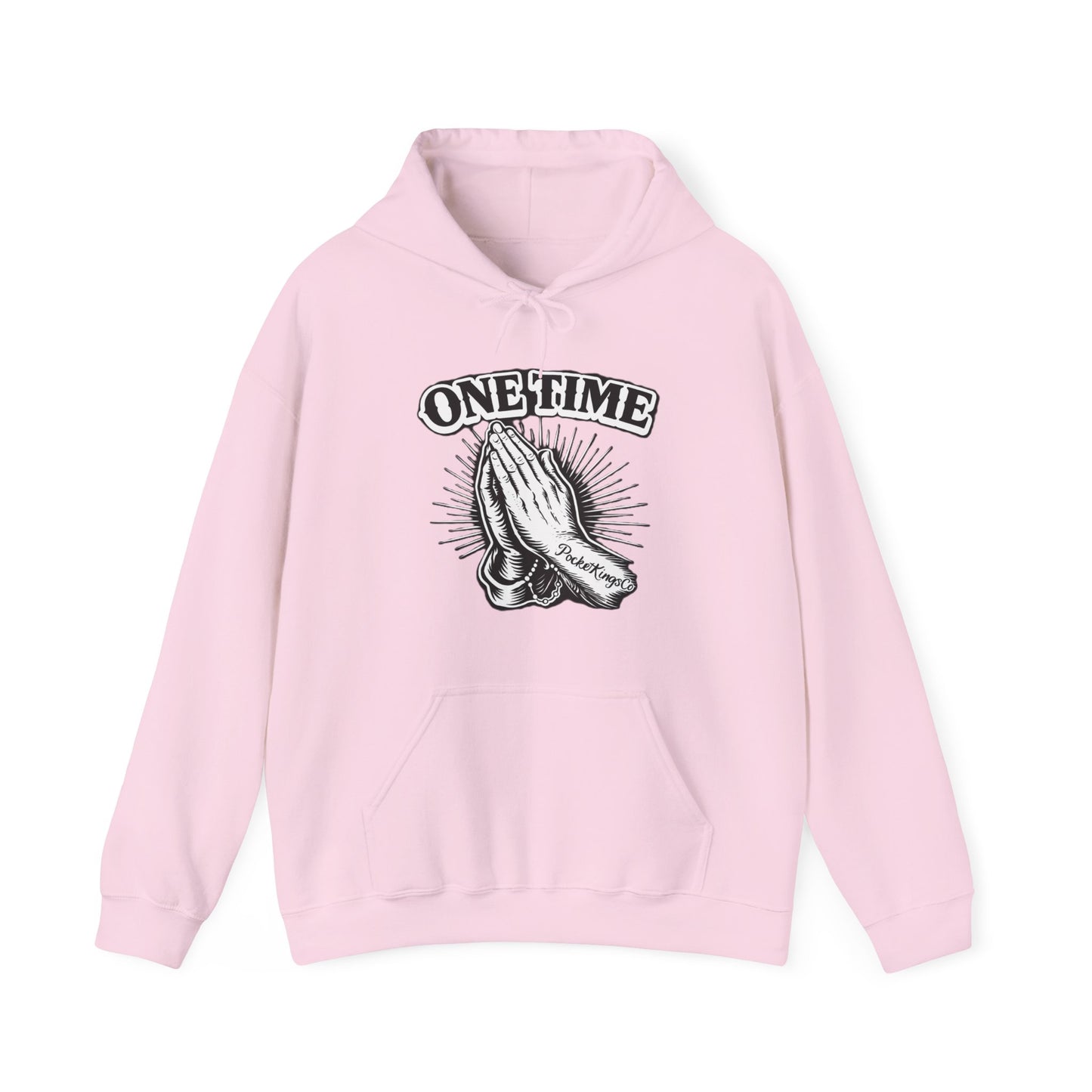 One Time PocketKingsCo Poker Mindset Hoodie