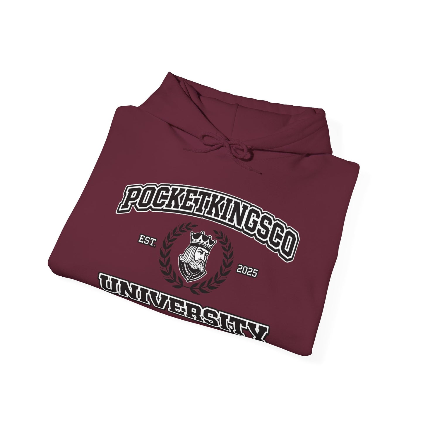PocketKingsCo University Hoodie — Classic College Edition