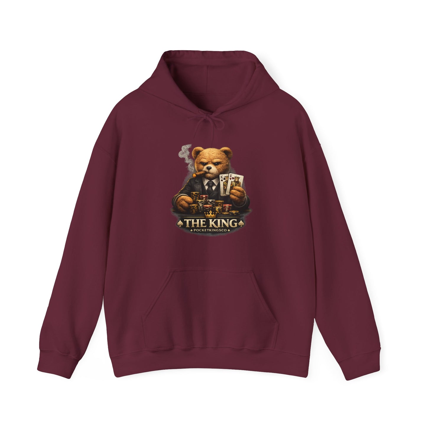 The King Teddy Poker Hoodie – PocketKingsCo