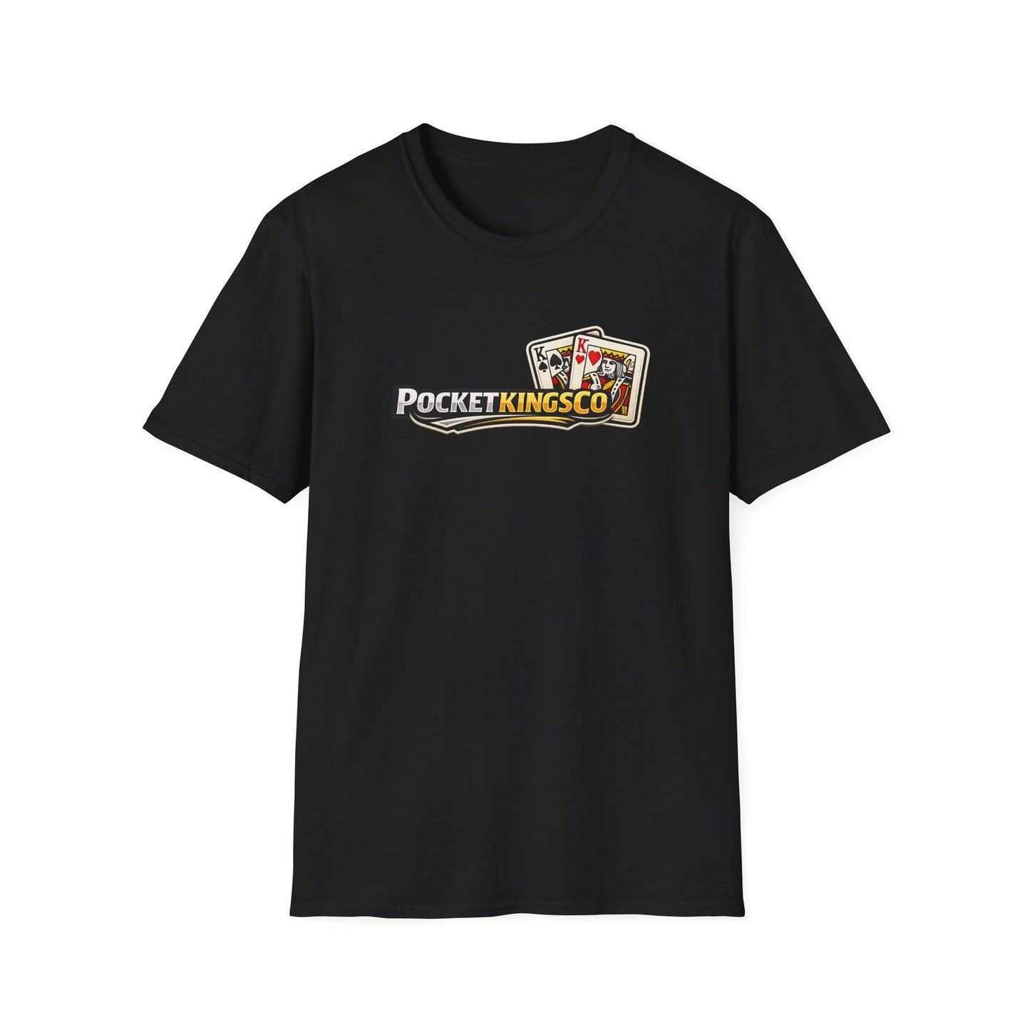 PocketKingsCo Premium Logo T-Shirt – Pocket Kings Poker Tee