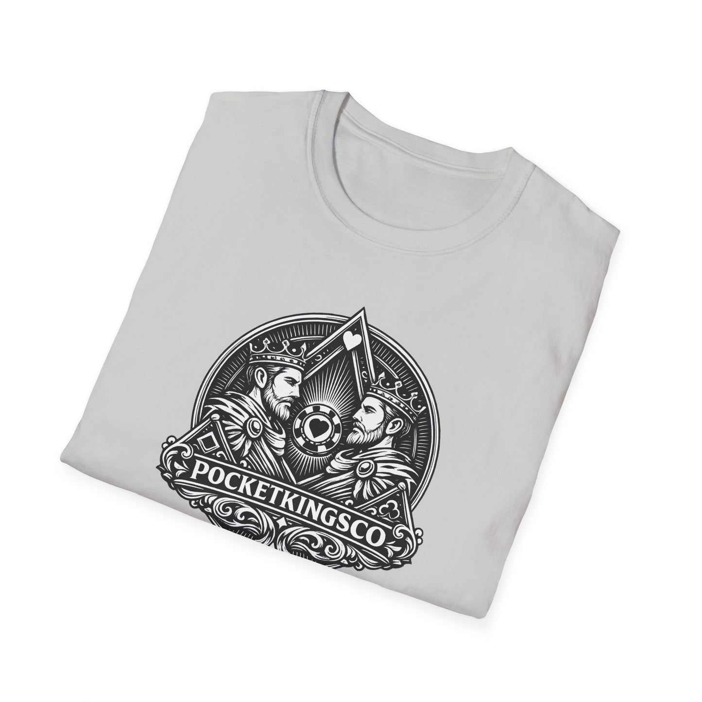 Royal Kings Emblem T-Shirt – PocketKingsCo Premium Poker Tee