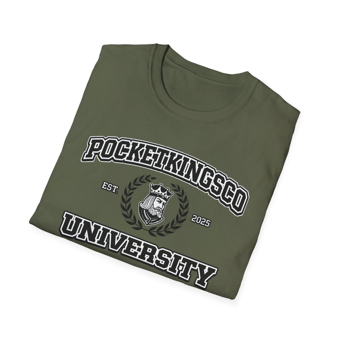 PocketKingsCo University Shirt — Classic College Edition