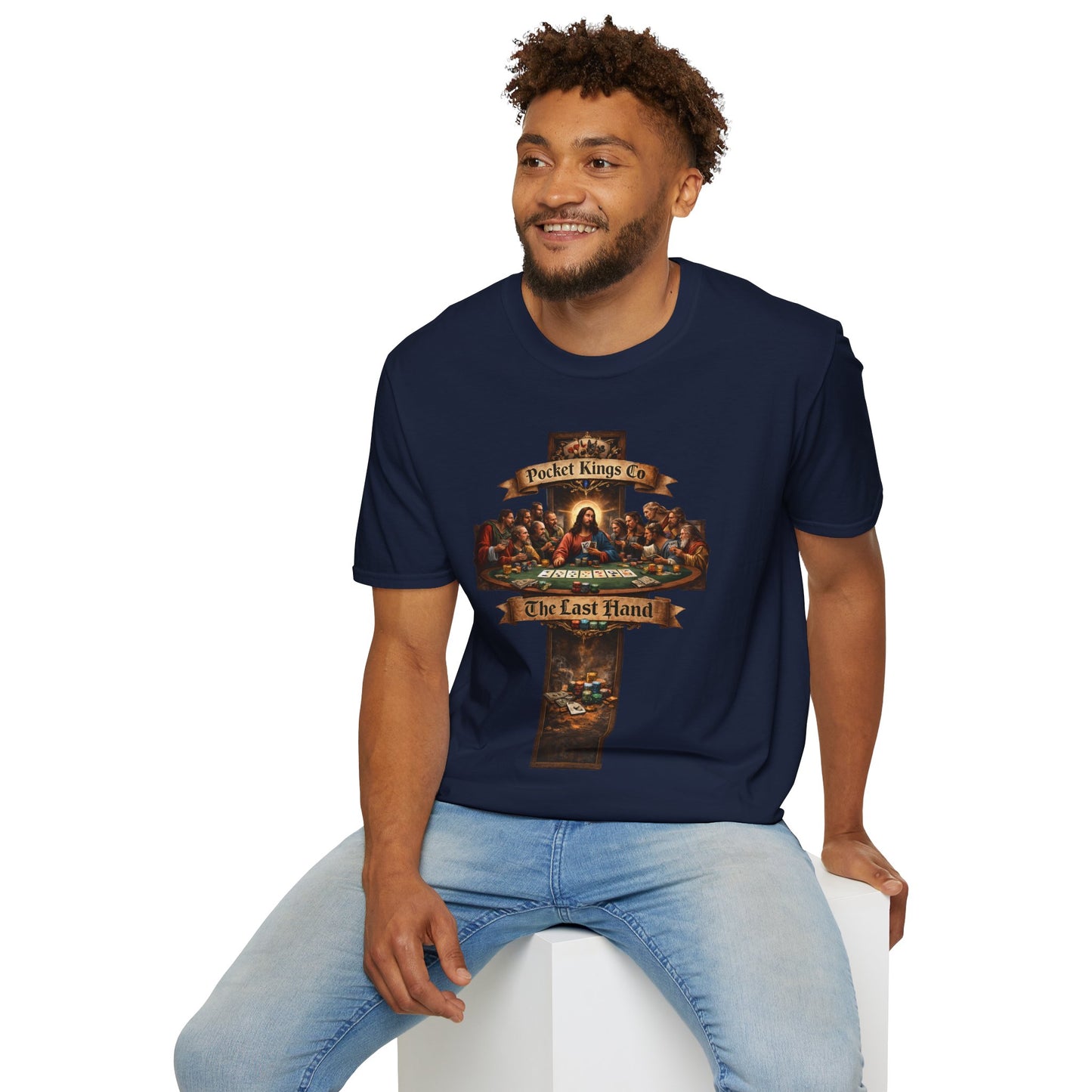 ''The Last Hand'' Poker T-Shirt – PocketKingsCo Faith & Poker Edition