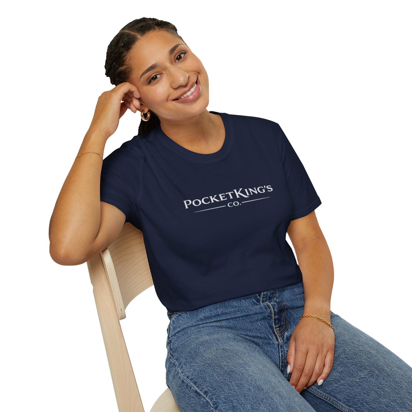 PocketKing’s Co Shirt – Minimal Poker Lifestyle T-Shirt