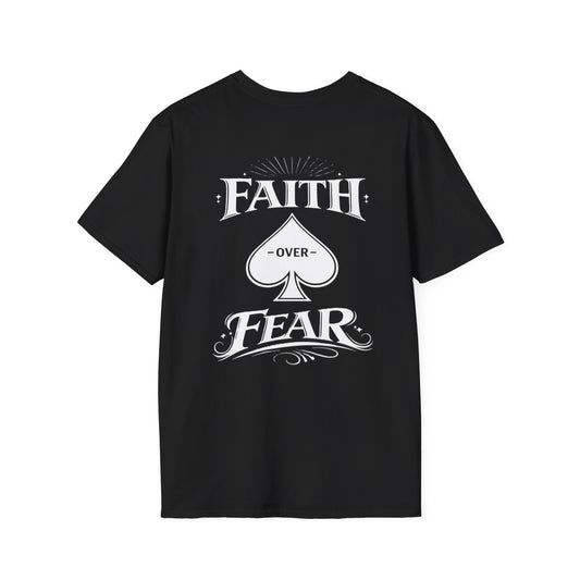 Faith Over Fear– PocketKingsCo Poker Lifestyle T-Shirt