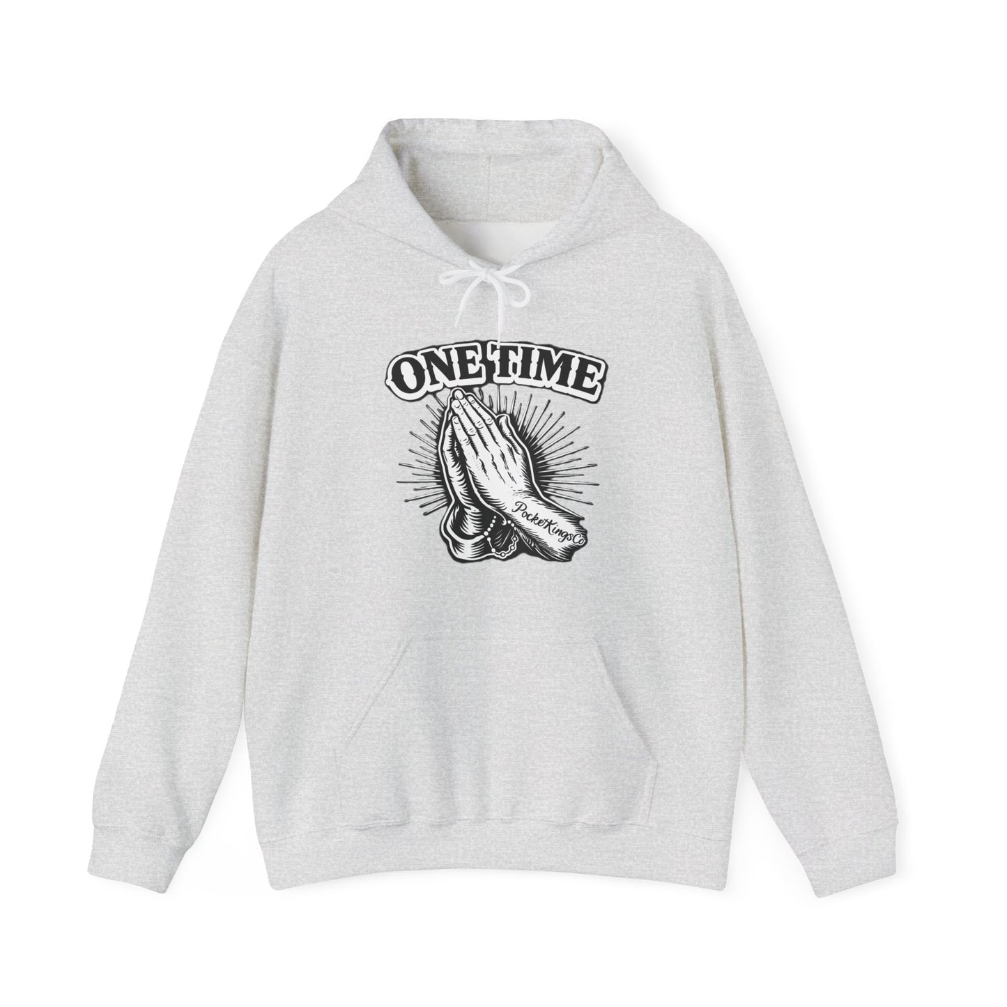 One Time PocketKingsCo Poker Mindset Hoodie