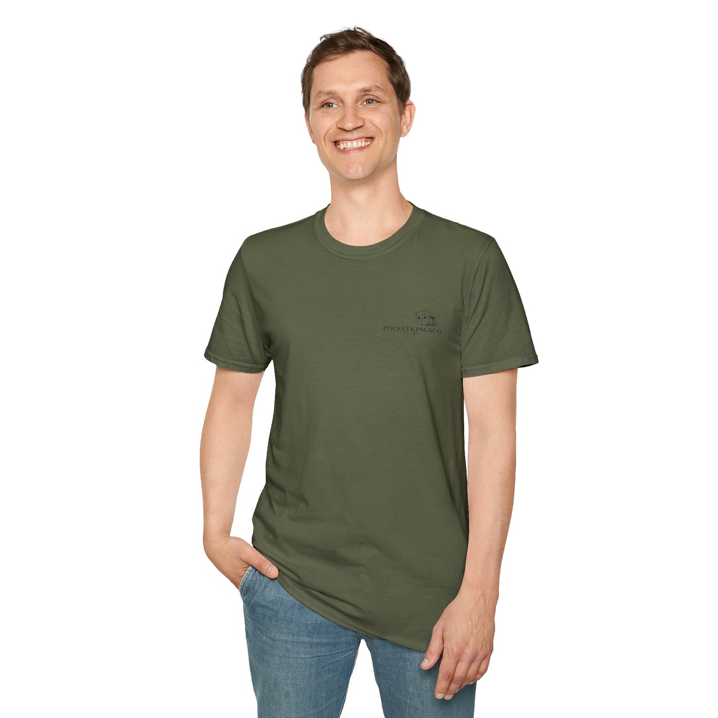 PocketKingsCo Signature Poker T-Shirt – Pocket Kings Logo Tee