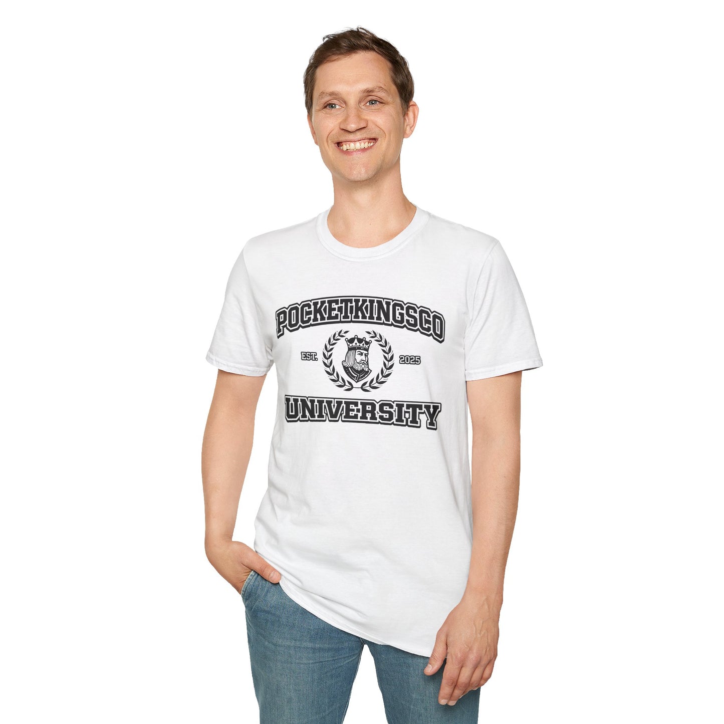 PocketKingsCo University Shirt — Classic College Edition