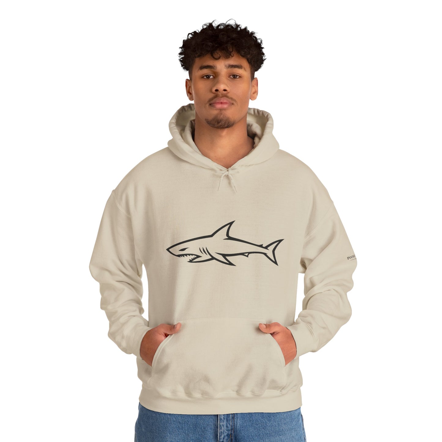 Shark At The Table Hoodie — PocketKingsCo Shark Pullover
