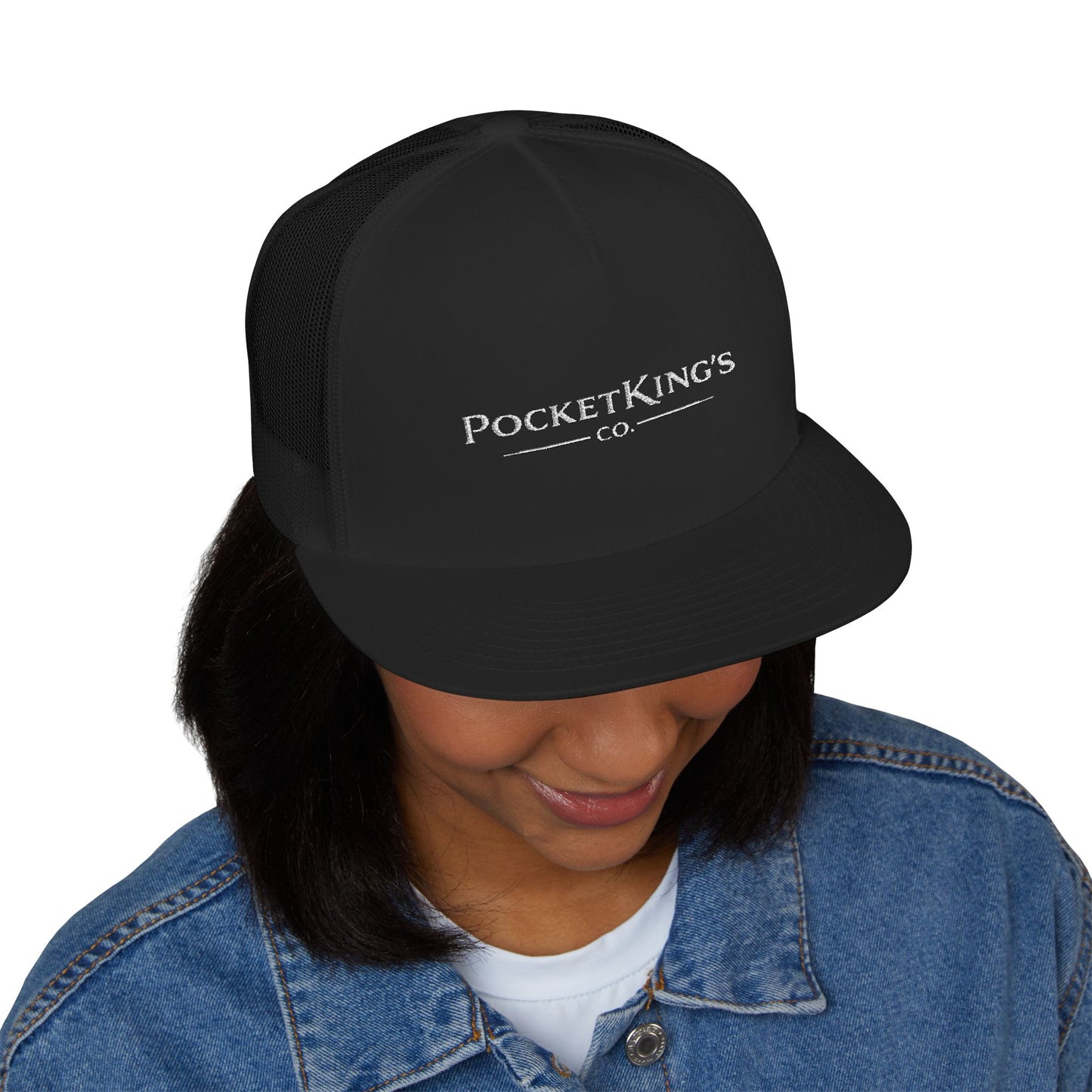 Pocket Kings Classic 5 Mesh Panel Trucker Cap