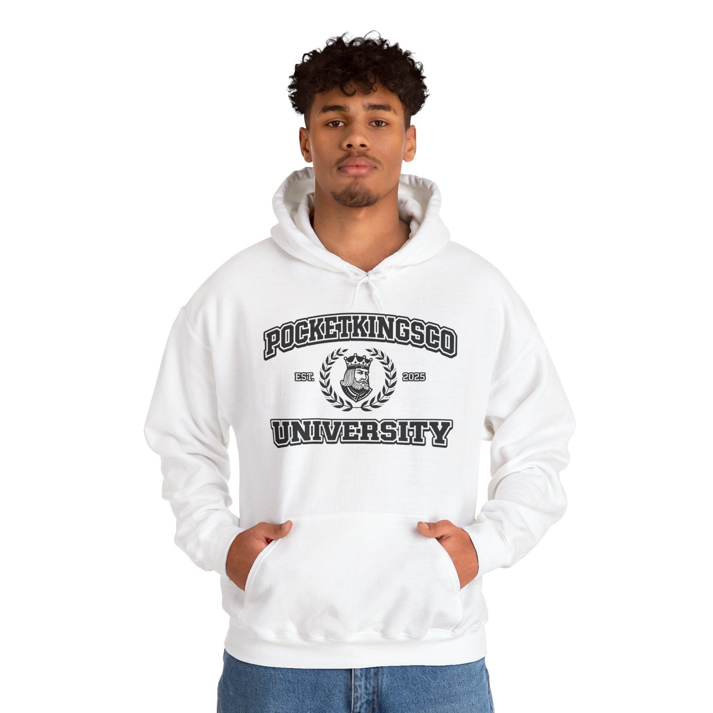 PocketKingsCo University Hoodie — Classic College Edition